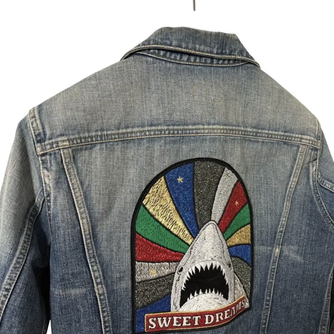 Saint Laurent Paris Saint Laurent Hedi Slimane SS16 Sweet Dreams Denim Jacket Size US L / EU 52-54 / 3 - 4 Thumbnail