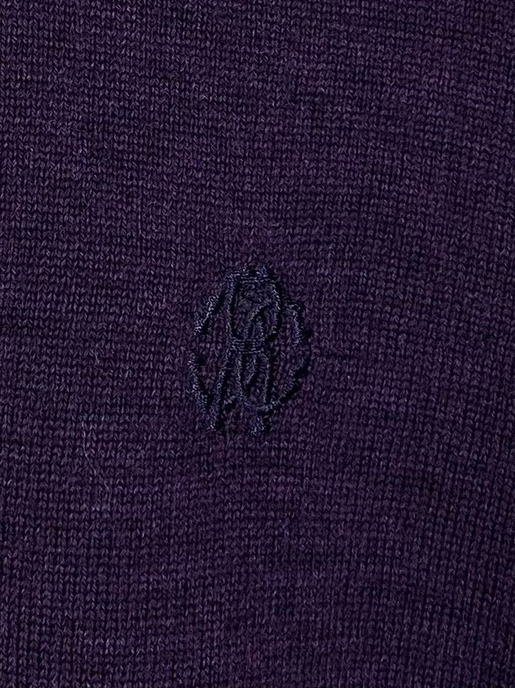 Roberto Cavalli Roberto Cavalli Sweater Jumper Men’s Size L Luxury Purple Size US L / EU 52-54 / 3 - 6 Thumbnail