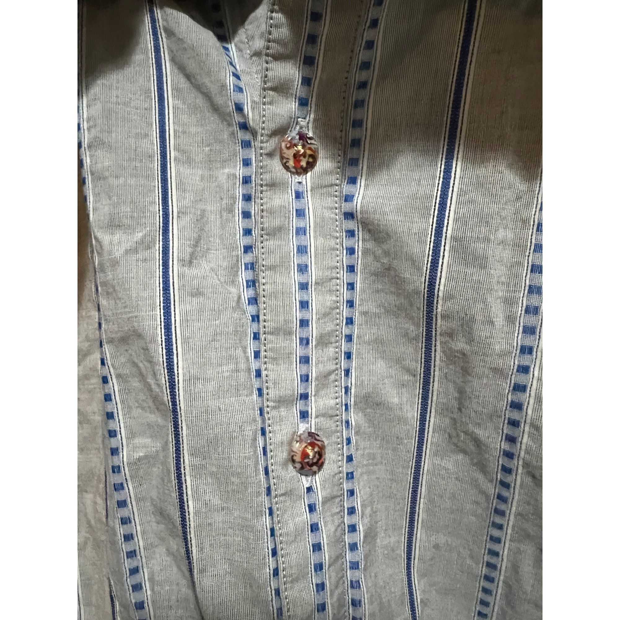 Robert Graham Robert Graham Embroidered Long Sleeve Button Up Shirt - Size Size US XXL / EU 58 / 5 - 7 Thumbnail