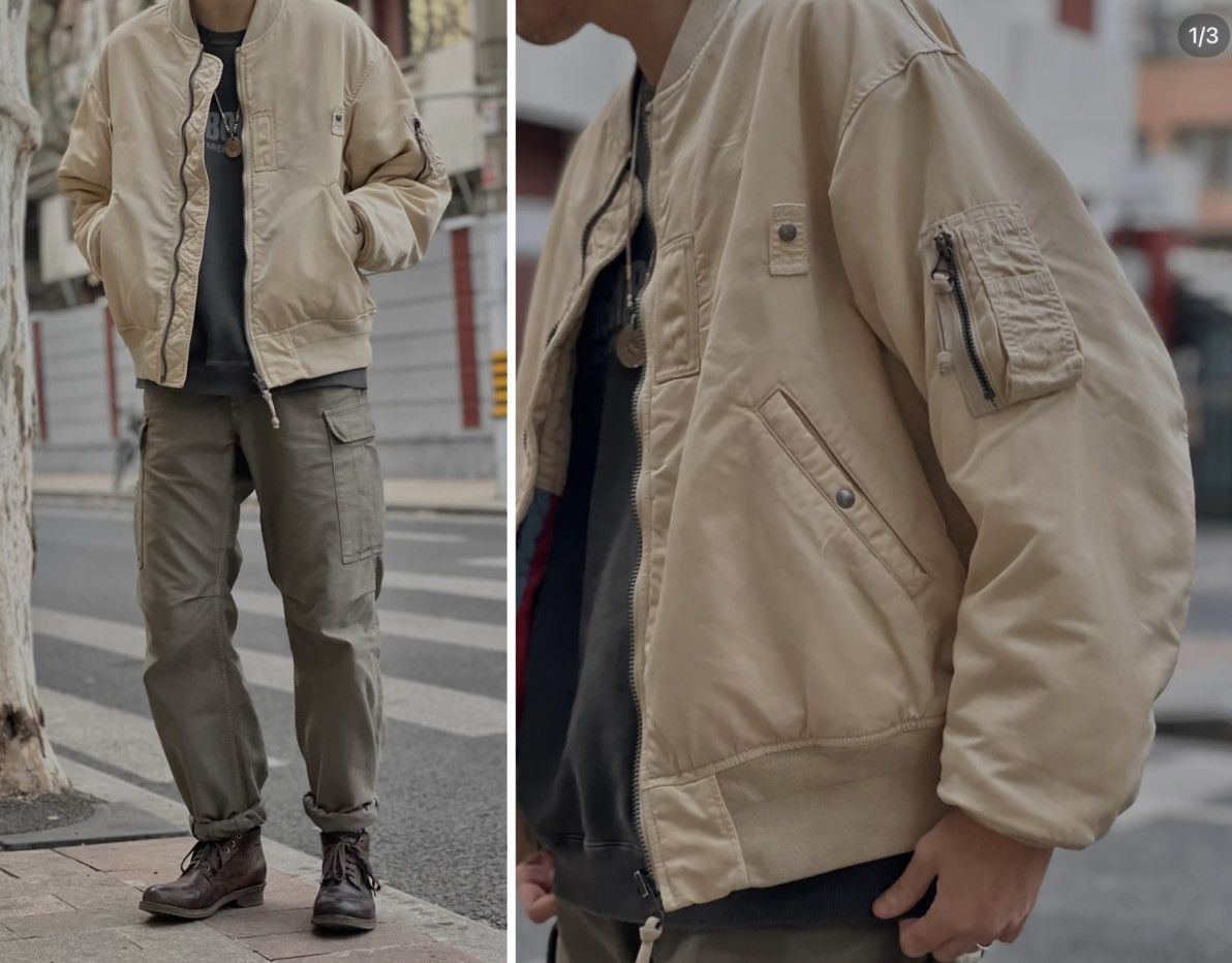 Visvim Visvim 21ss Thorson II Ma1 Jacket ，size3 Size US L / EU 52-54 / 3 - 3 Thumbnail