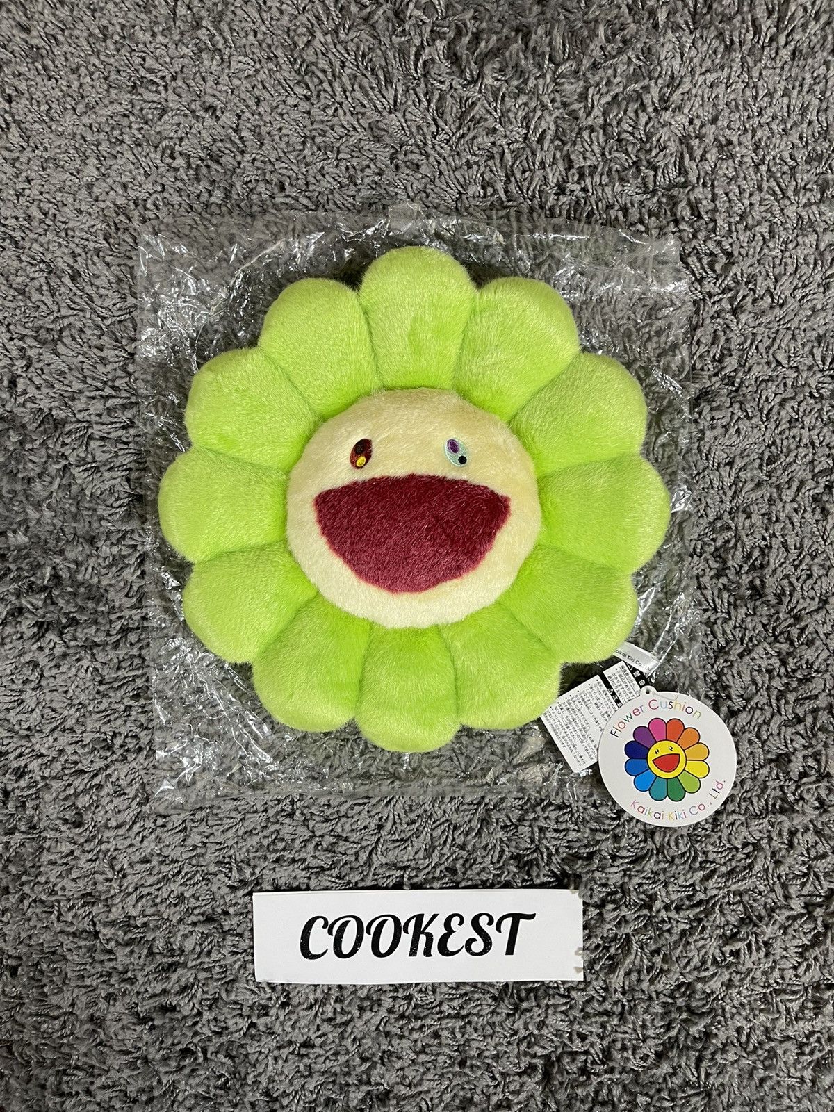 2017 Takashi Murakami Flower Plush 30CM Bright Green