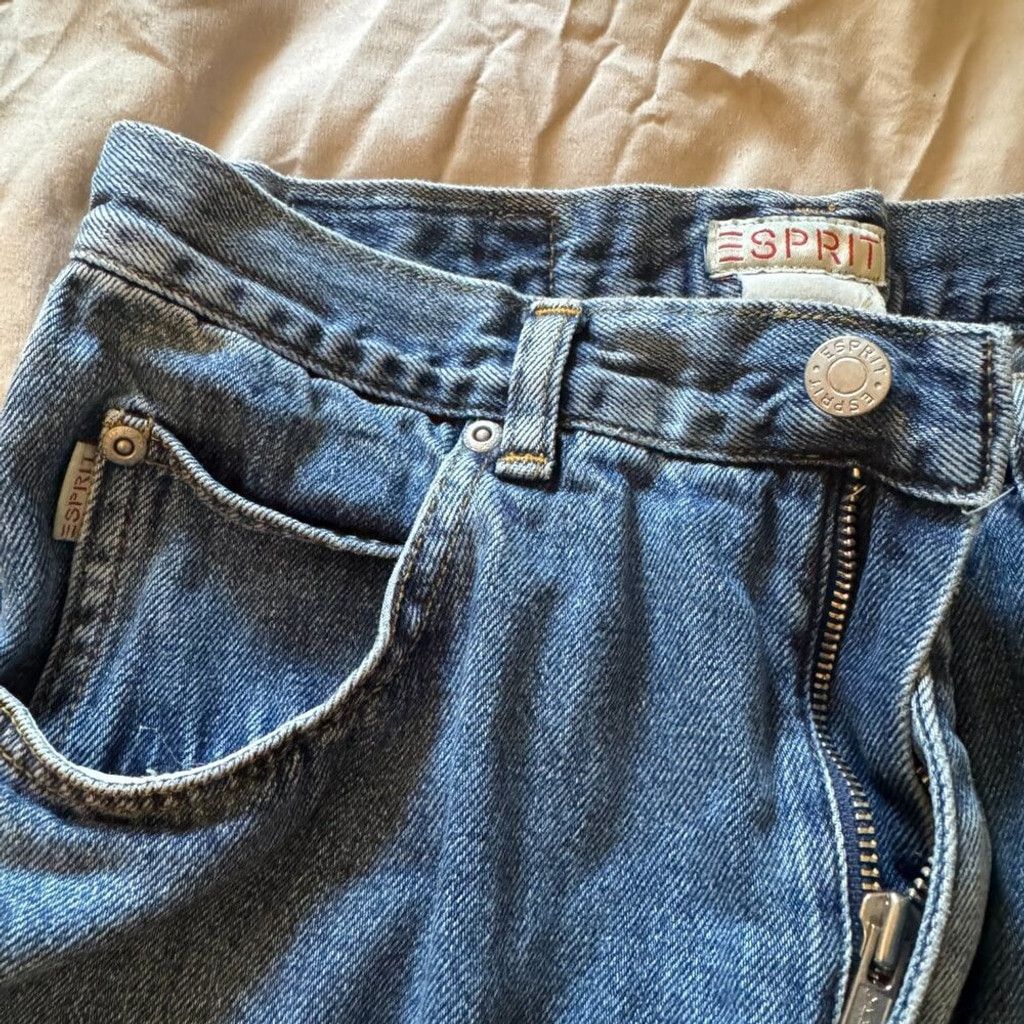 Esprit 👖 Vintage Esprit 90s High-Waisted Mom Jeans | S Size 26" / US 2 / IT 38 - 3 Thumbnail
