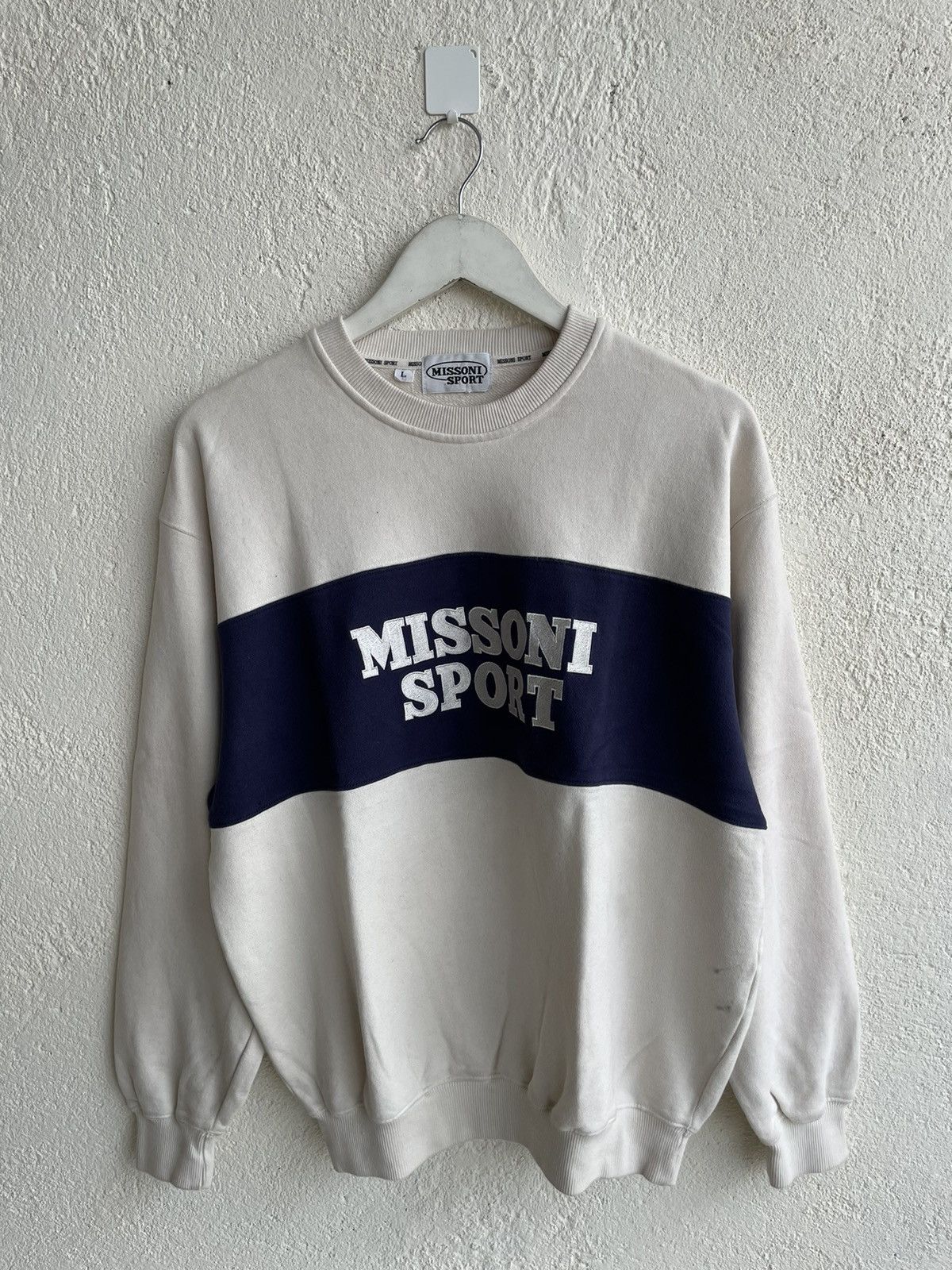 Missoni × Vintage 2000s Missoni Embroidery sweatshirt Size US L / EU 52-54 / 3 - 1 Thumbnail