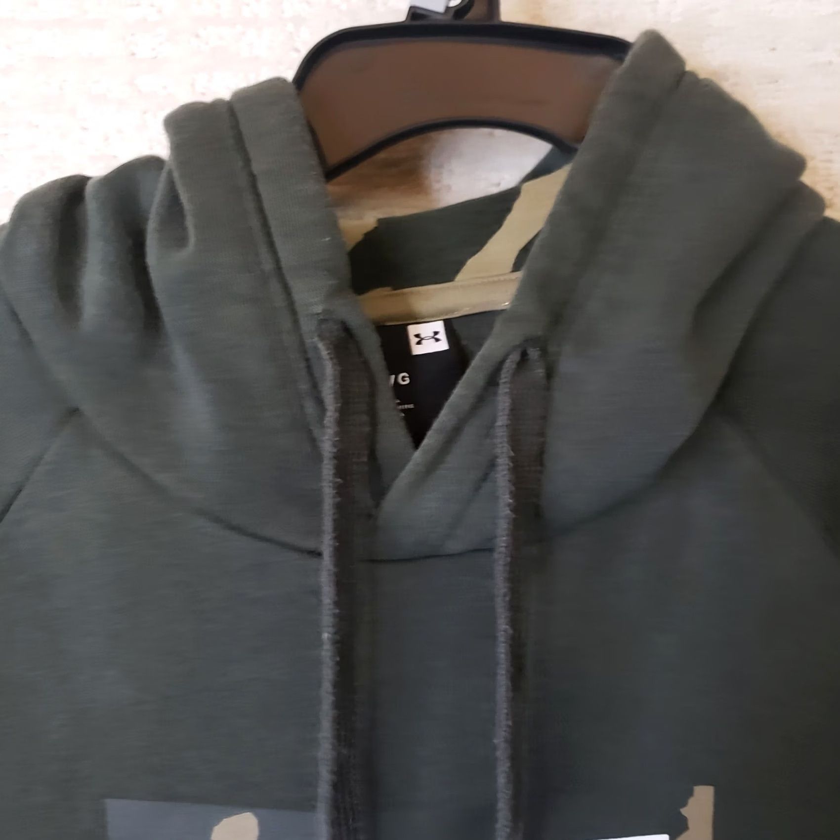 Under Armour Under Armour Hoodie Mens L Green Camouflage Logo Pullover Jersey Hunting Size US L / EU 52-54 / 3 - 6 Thumbnail
