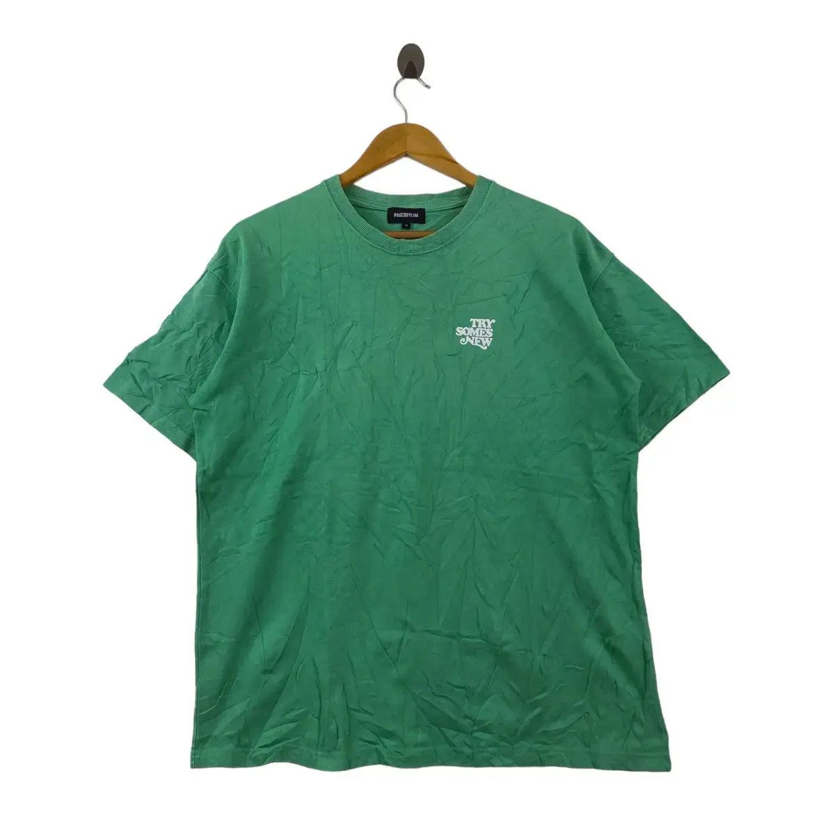 Japanese Brand PAGEBOYLIM PBLIM JAPAN Try Somes New Streetwear Harajuku Tee Size M / US 6-8 / IT 42-44 - 2 Thumbnail