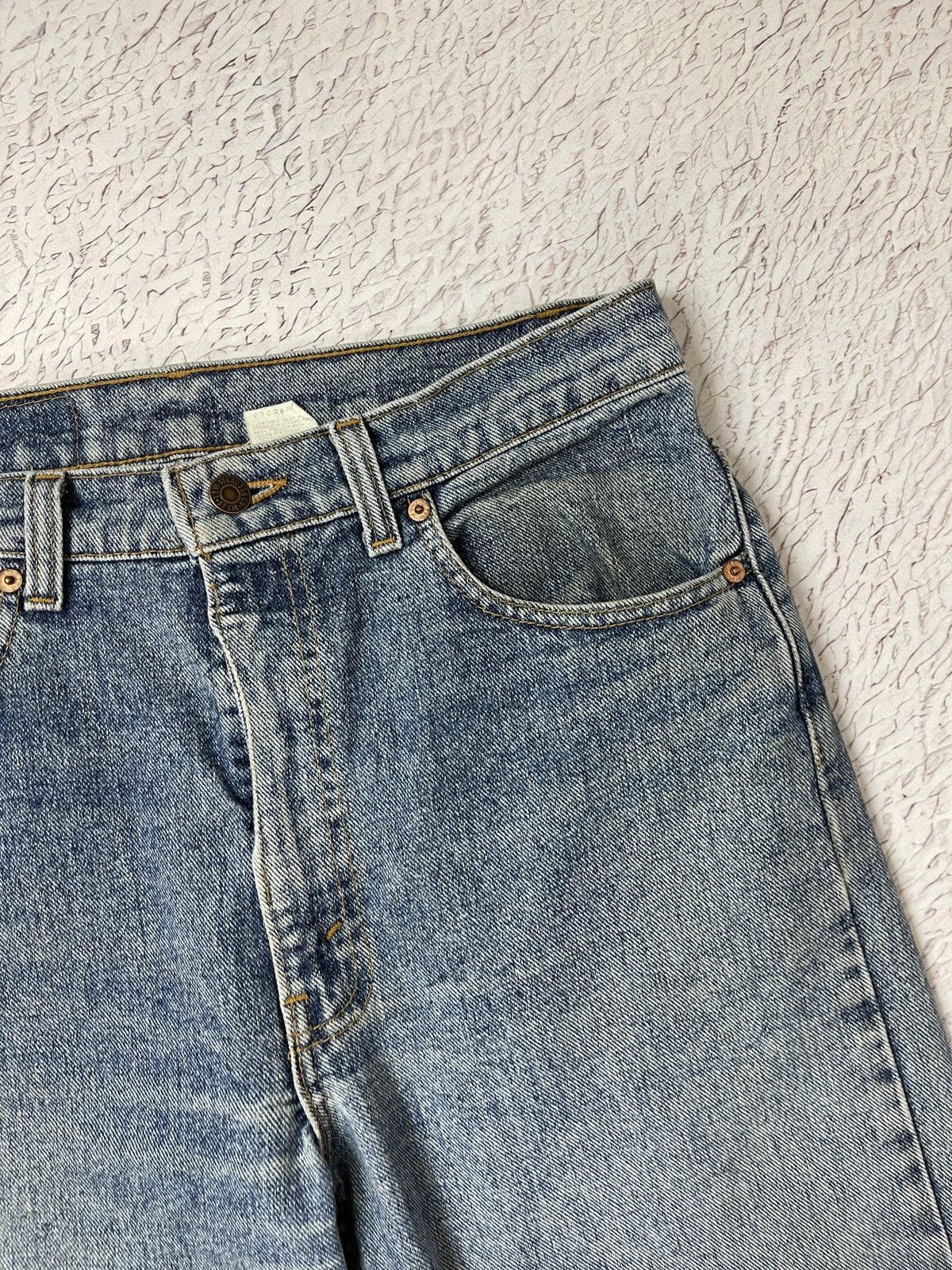 Levi's Levi’s 505 vintage 90s made in USA blue faded denim jeans Size US 34 / EU 50 - 9 Thumbnail