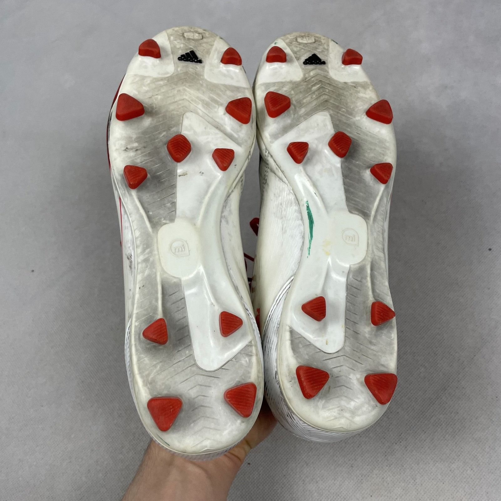 Adidas Adidas Messi F10 TRX FG G65351 Mens Red White Soccer Cleat 8 Size US 8 / EU 41 - 10 Thumbnail
