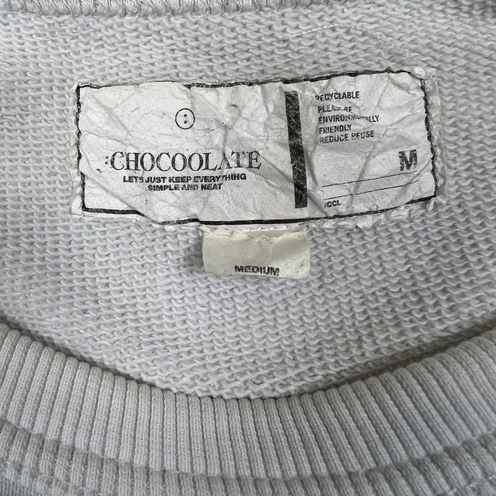 Aape × CHOCOOLATE AAPE x Chocolate Sweatshirt Pixel Ape Head Pullover Crew Size US S / EU 44-46 / 1 - 9 Thumbnail