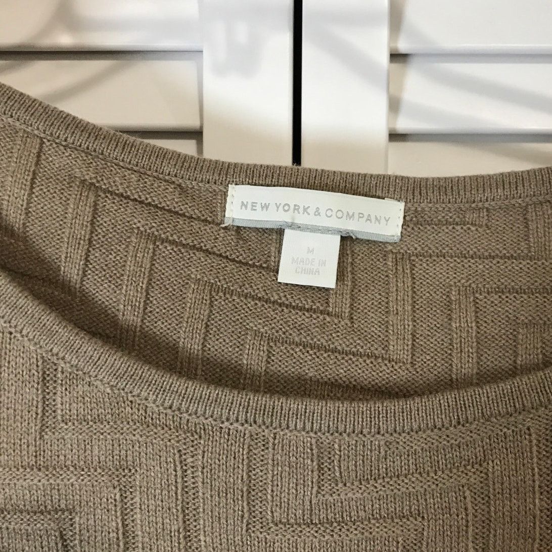 Other New York & Company Round Neck ¾ Sleeve Sweater M Size M / US 6-8 / IT 42-44 - 6 Thumbnail
