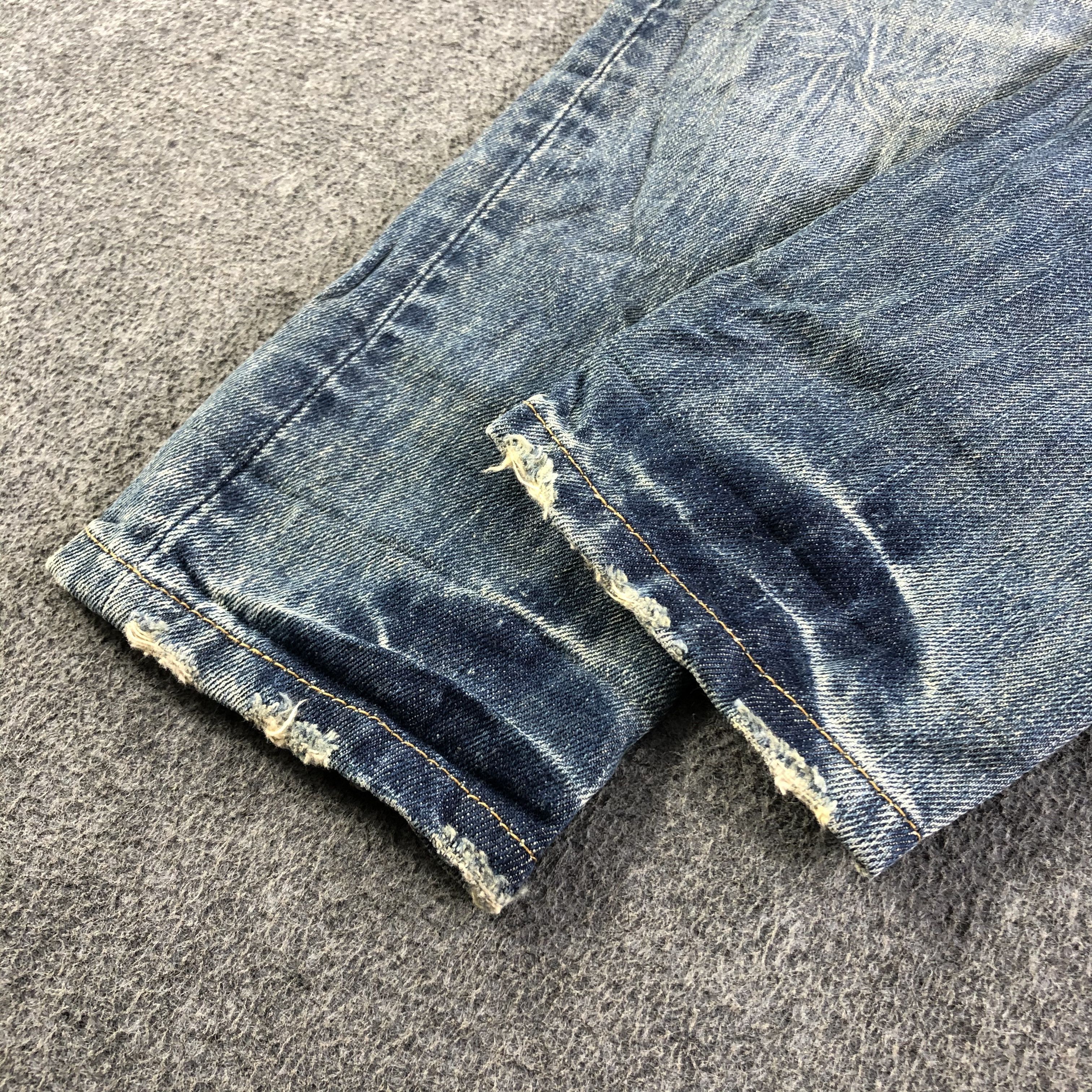 Japanese Brand Vintage Distress E.A.P Jeans-J3961 Size US 29 - 5 Thumbnail