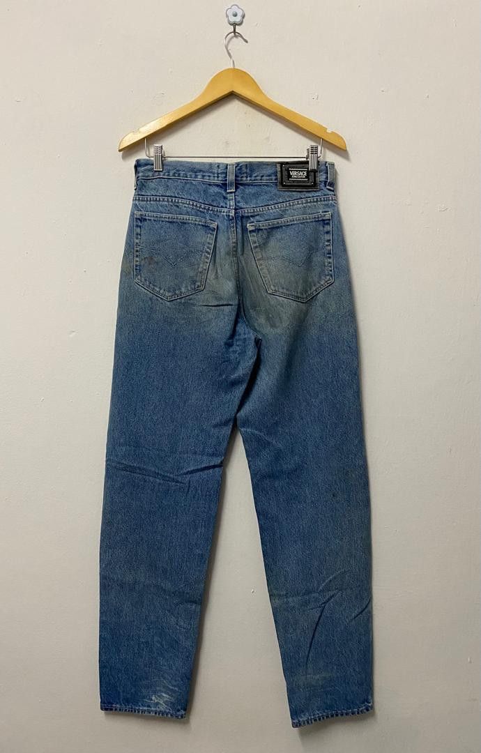 Versace Vintage Versace Couture Relaxed Distressed Jeans Size US 32 / EU 48 - 2 Thumbnail