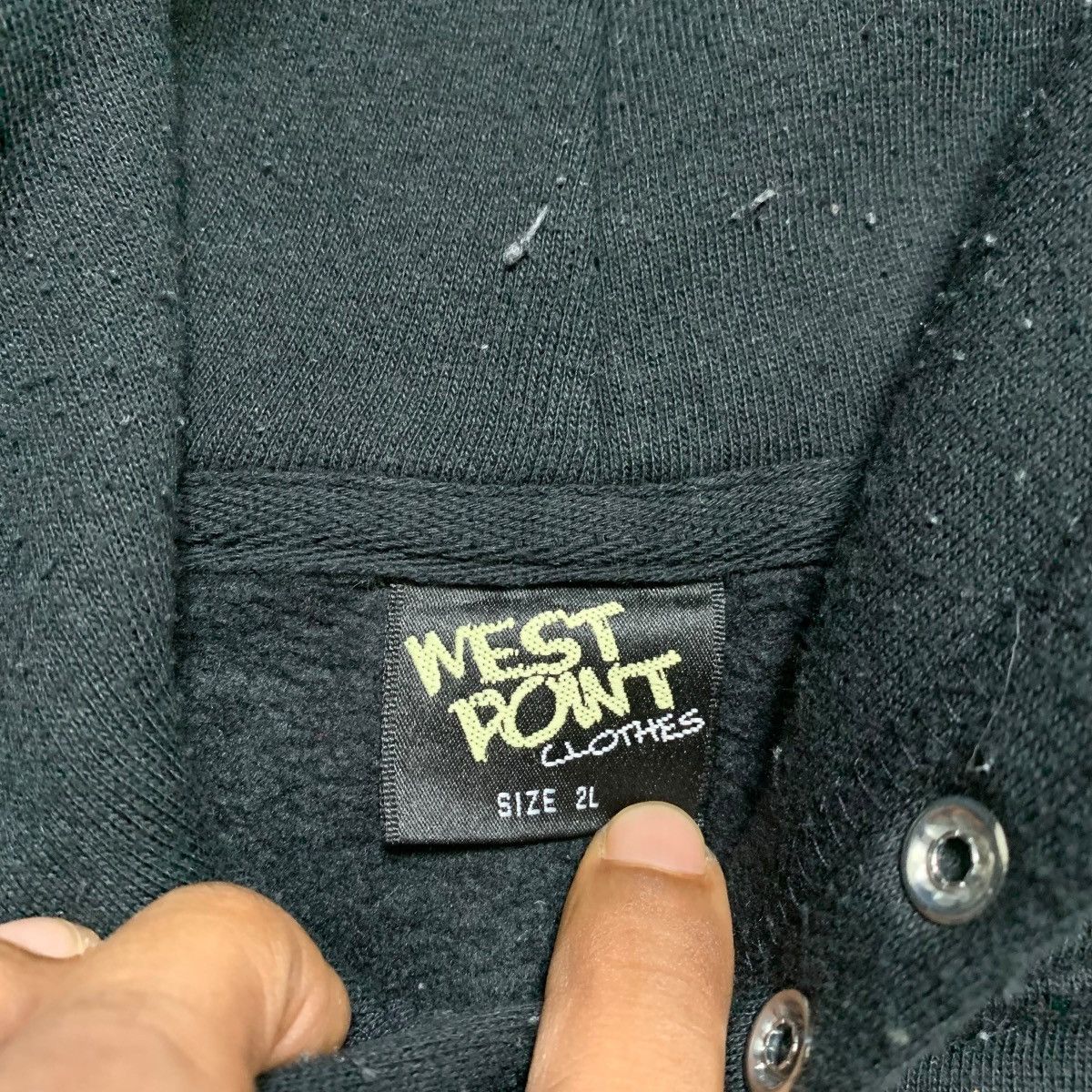 Japanese Brand West Point Poem Pullover Hoodie Size US XL / EU 56 / 4 - 5 Thumbnail