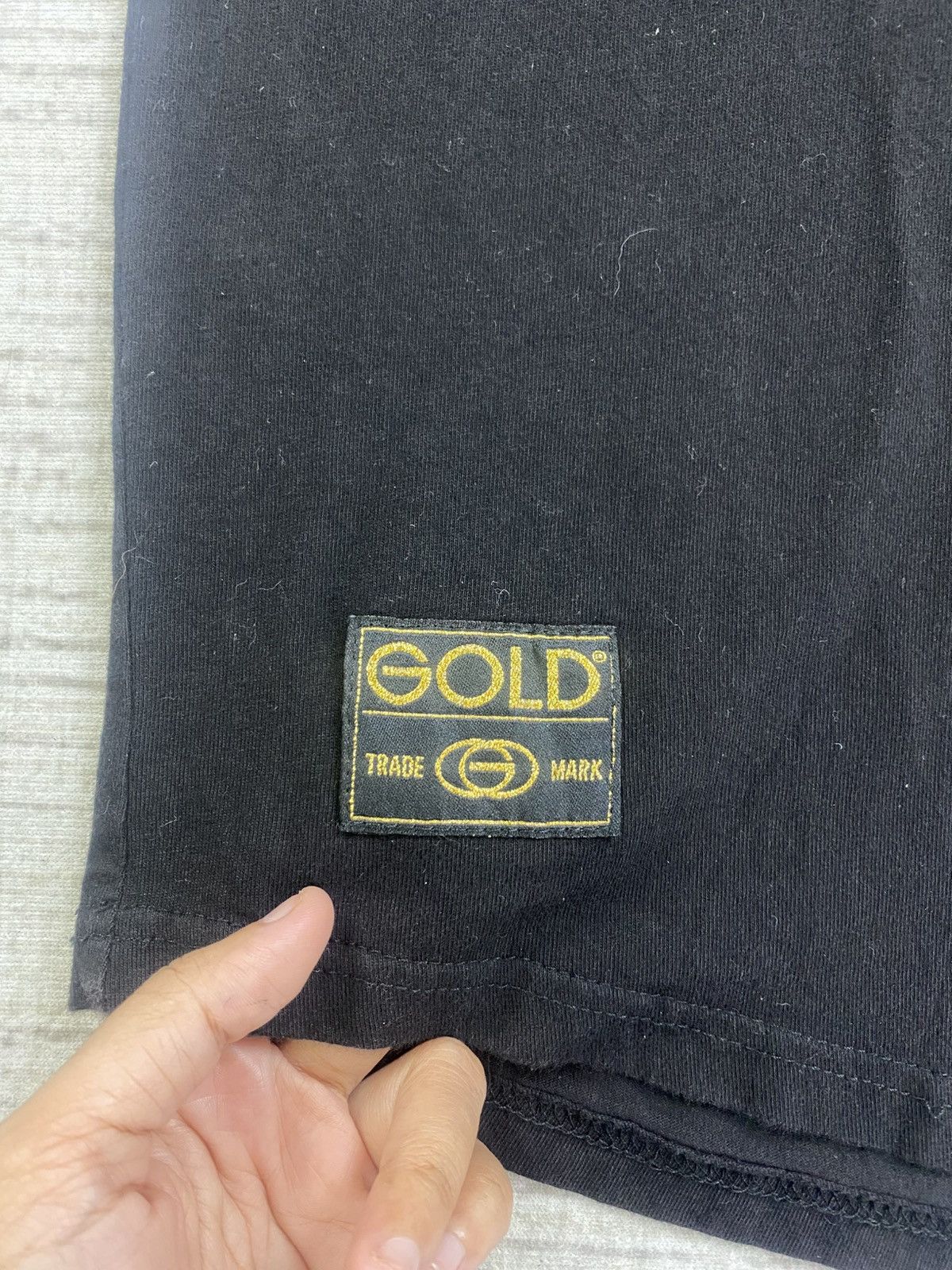 Japanese Brand × Vintage Vintage 24 Karat X Gold Spellout Butonned Shirt Size US M / EU 48-50 / 2 - 6 Thumbnail