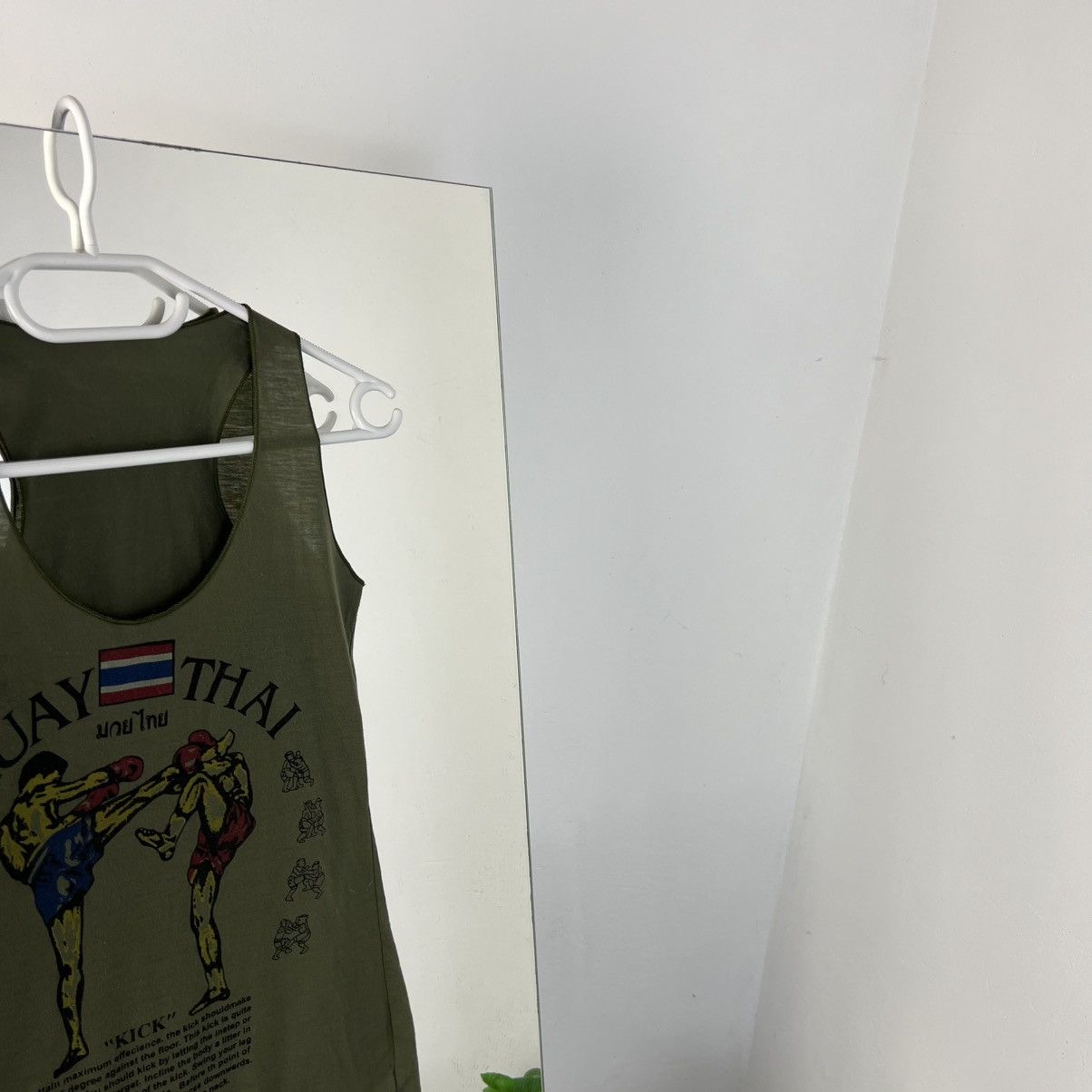 Band Tees Vintage Y2K Muay Thai Big Logo Tank Top Streetwear Style Size US S / EU 44-46 / 1 - 2 Thumbnail