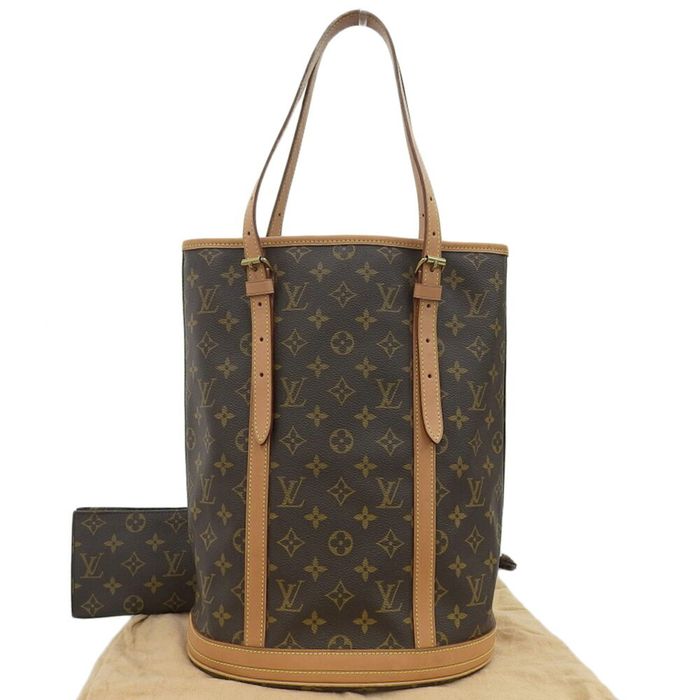 LOUIS VUITTON Monogram Bucket GM Type Bag Tote M42236