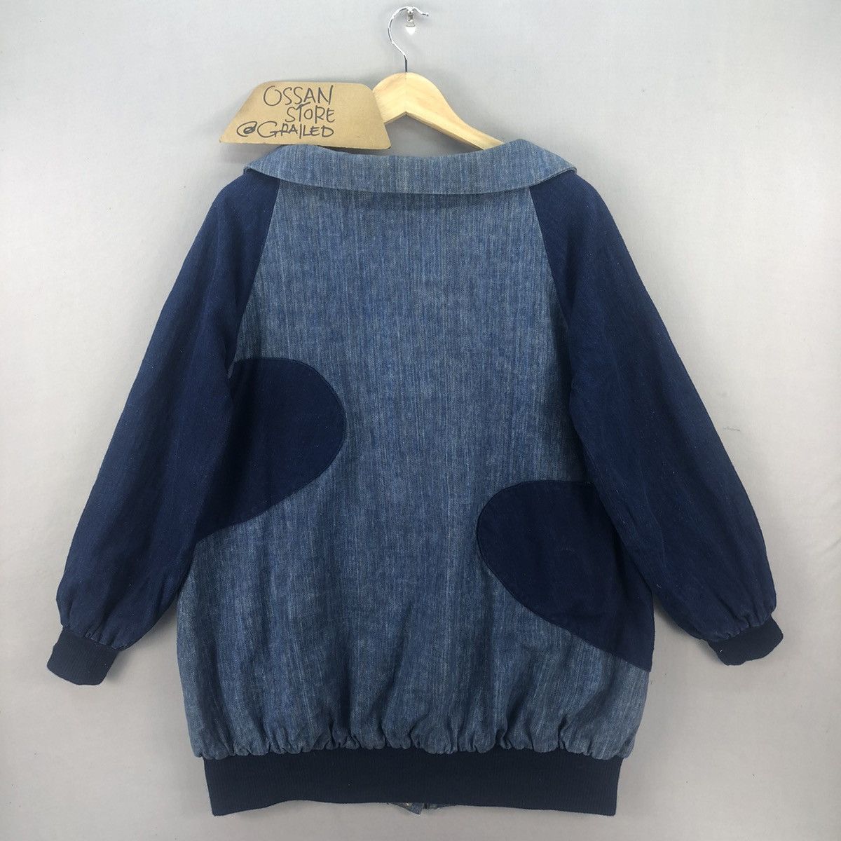 Japanese Brand Vintage Rework Custom Denim Zipper Jacket Size US M / EU 48-50 / 2 - 15 Thumbnail