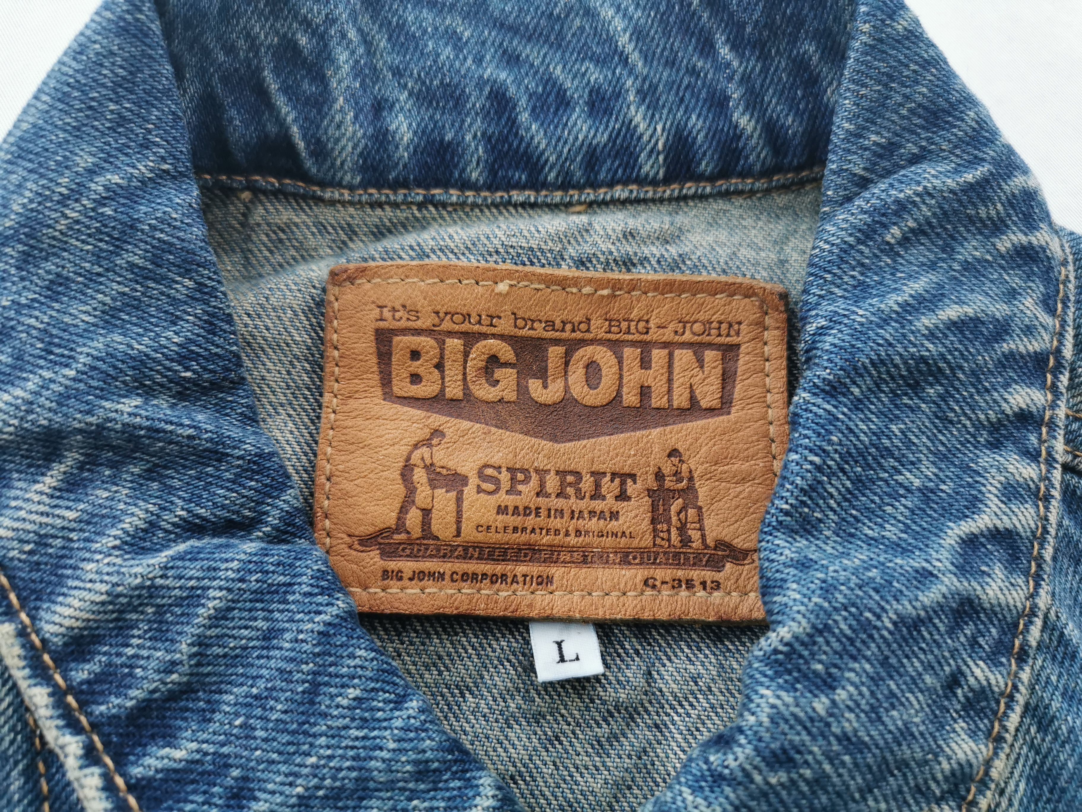 Other Vintage 90's Big John NOS Denim Vest Jacket Made In Japan Size US M / EU 48-50 / 2 - 7 Thumbnail
