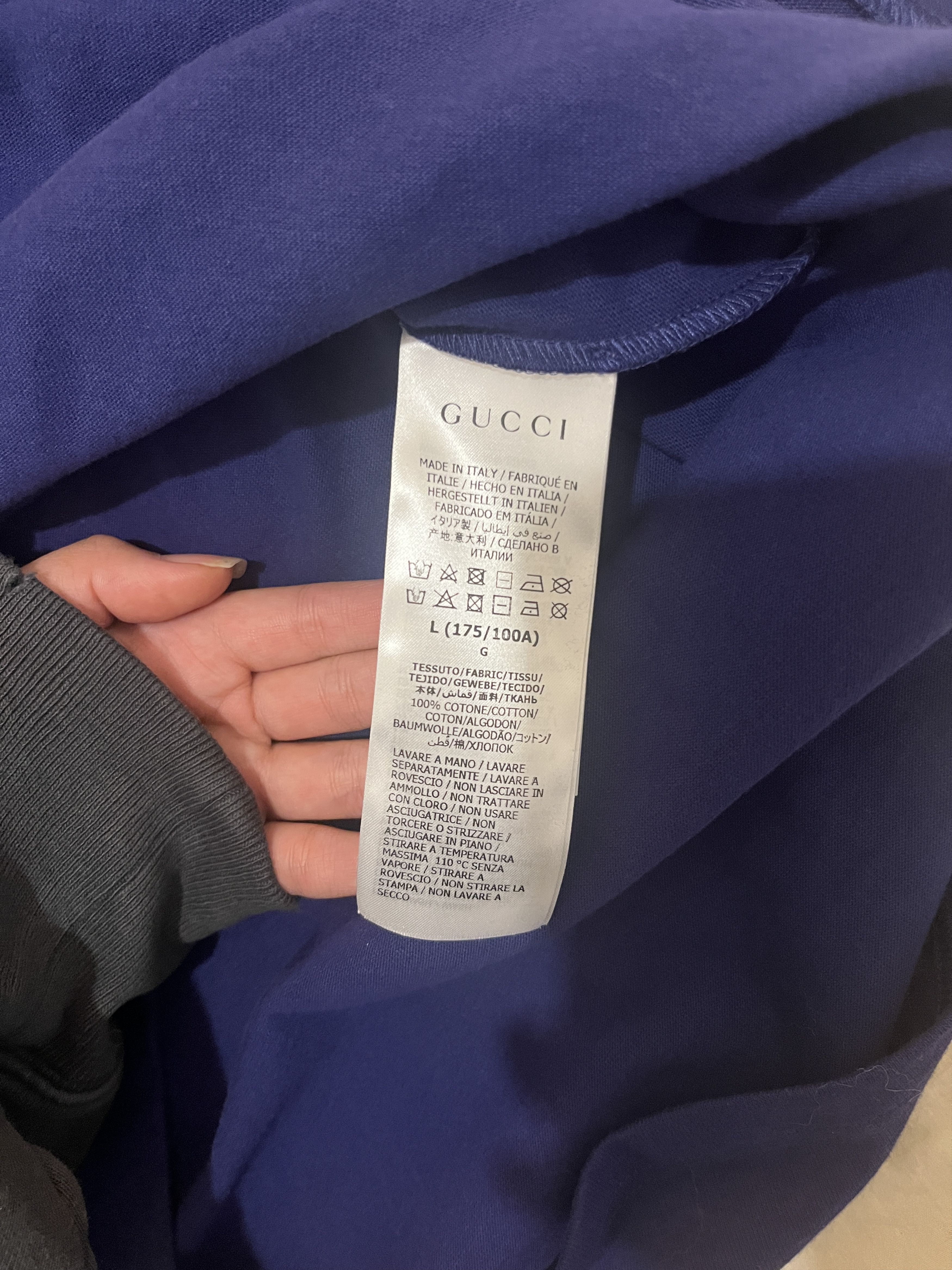Gucci GUCCI The North Face T-Shirt Size US L / EU 52-54 / 3 - 6 Thumbnail