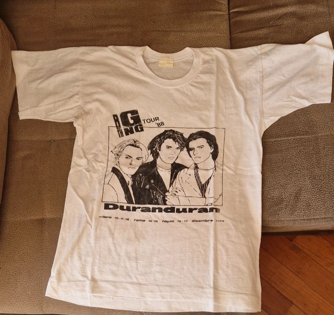Vintage T-shirt Duran Duran Big Thing Italian Tour Single Stich Size US XS / EU 42 / 0 - 1 Thumbnail