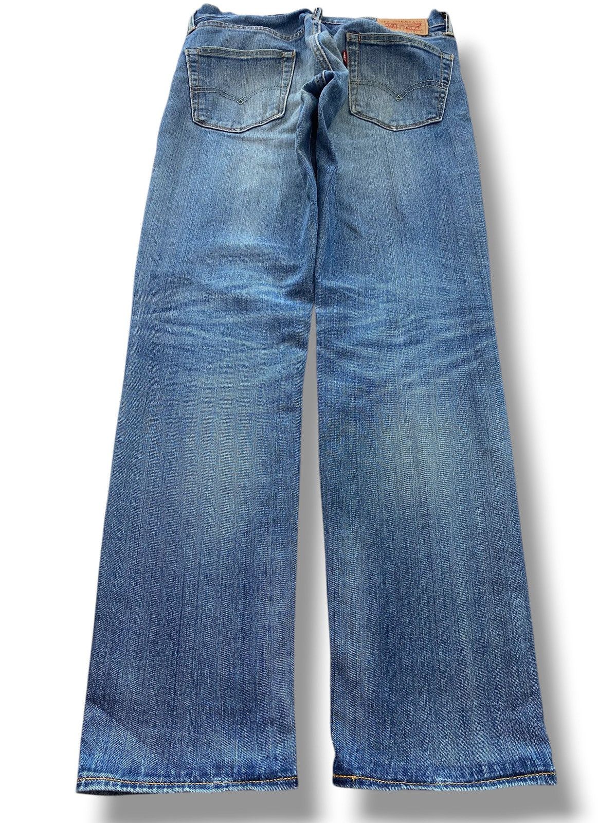Levi's Levi’s Feded Wash Whiskered Style Straight Leg Jeans Size US 30 / EU 46 - 3 Thumbnail