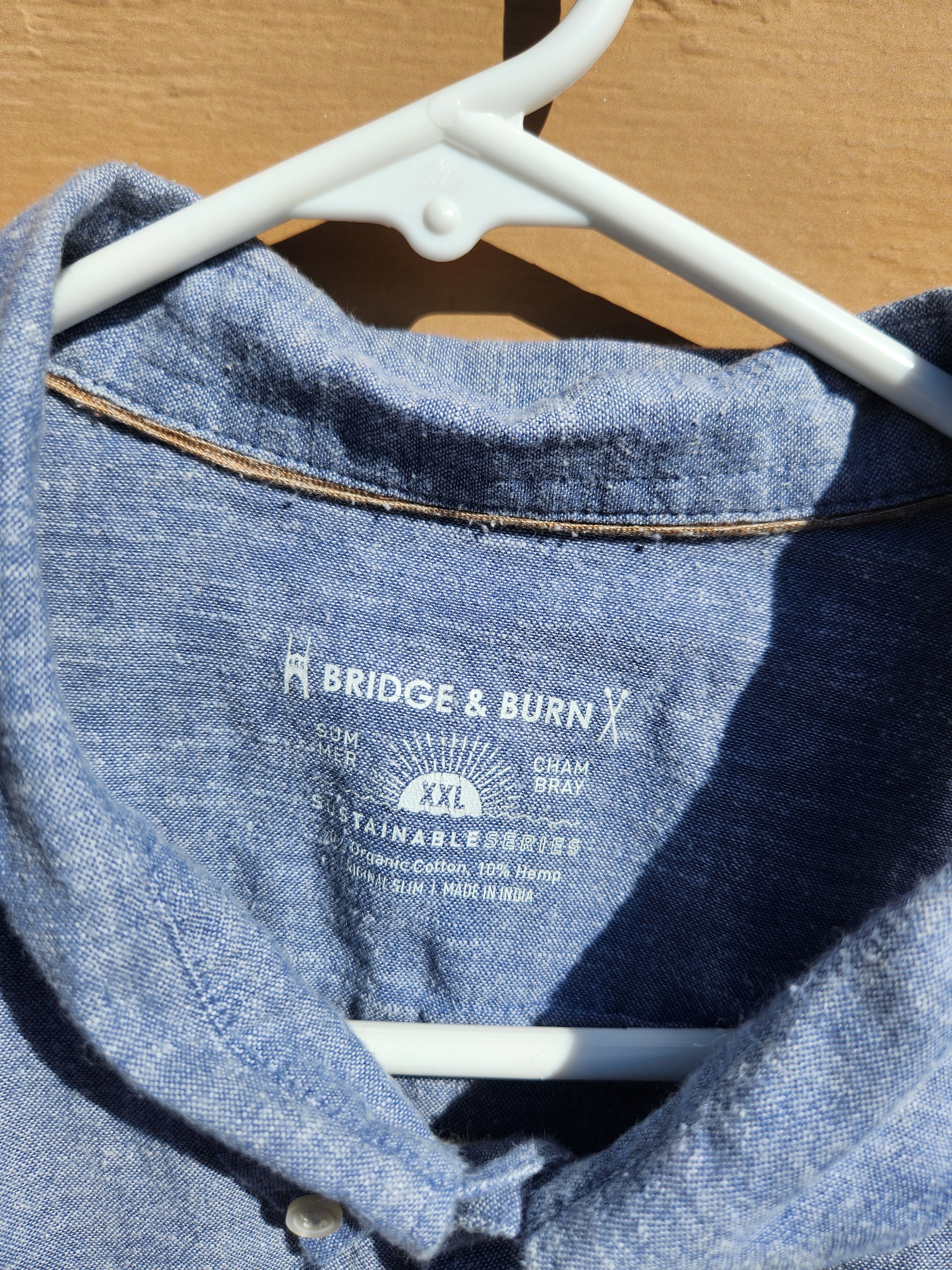 Bridge & Burn Bridge and Burn Chambray Size US XL / EU 56 / 4 - 2 Thumbnail