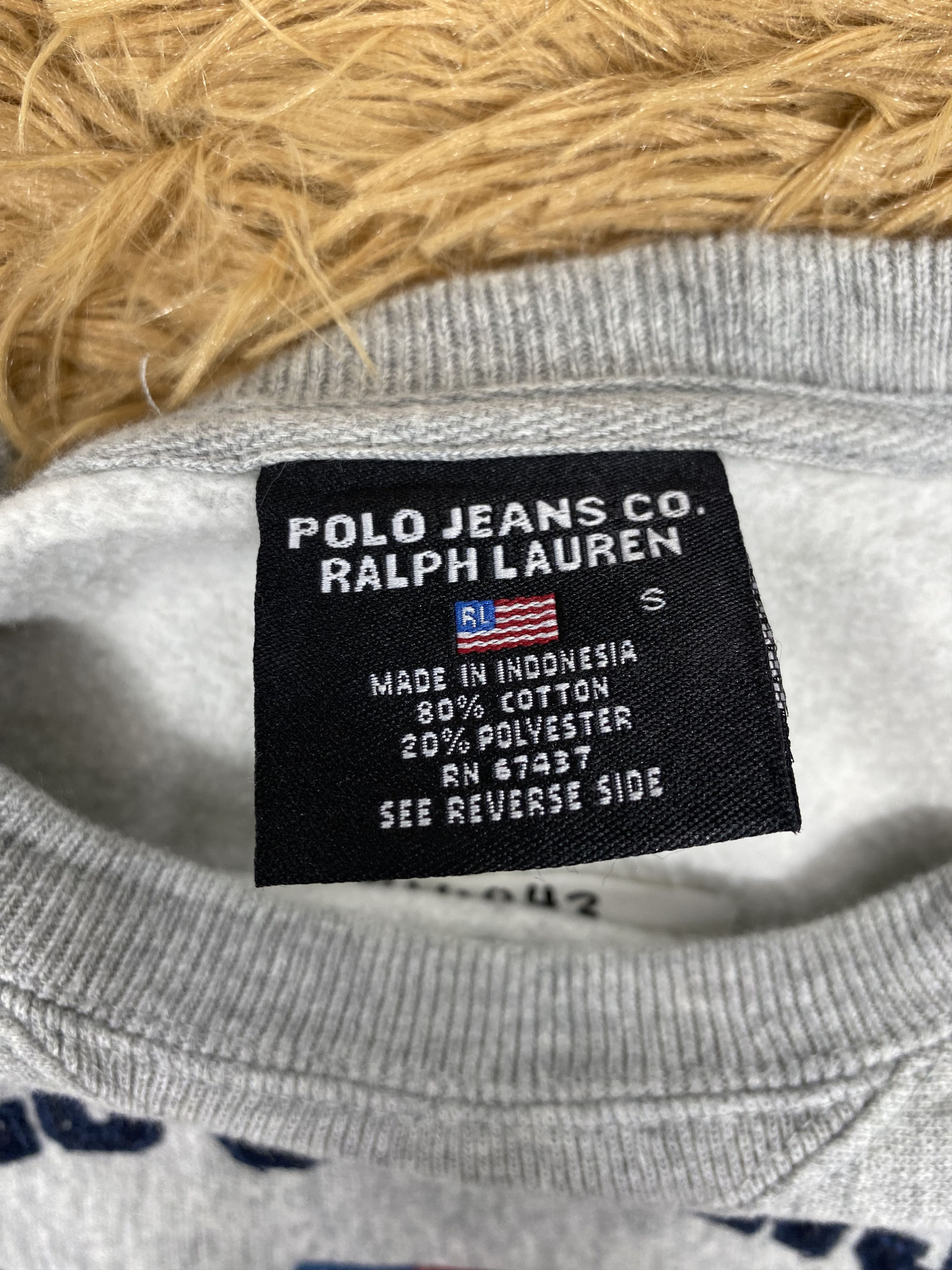 Polo Ralph Lauren Vintage Polo Jeans Co. Ralph Lauren Sweatshirts PS0042 Size US S / EU 44-46 / 1 - 6 Thumbnail