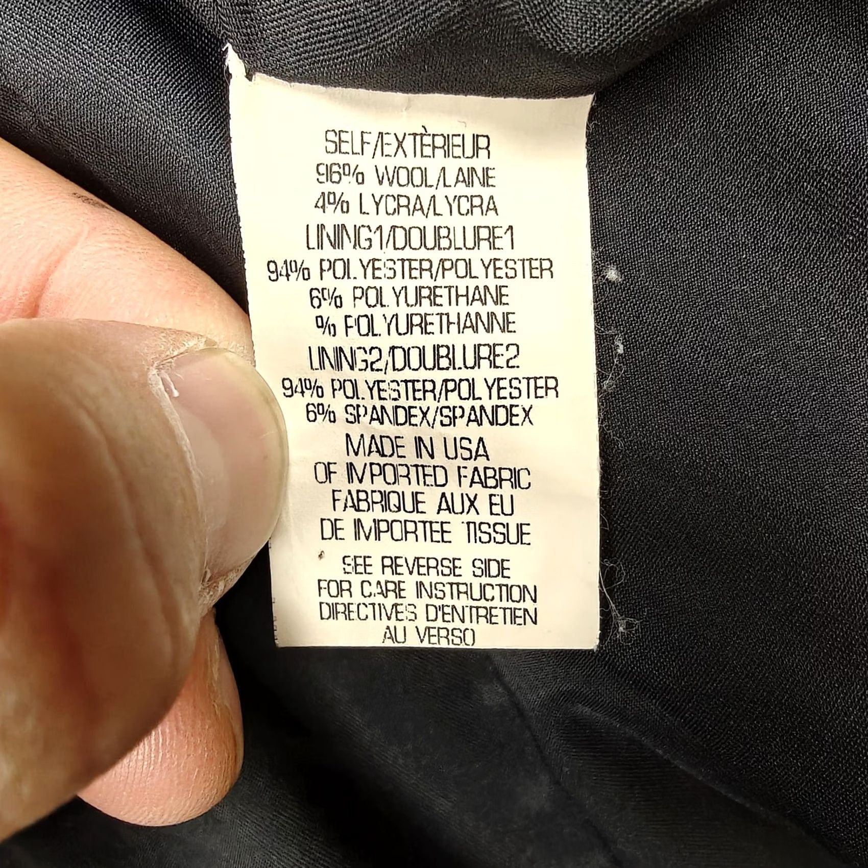 Theory Theory Blazer Womens 6 Gray One-Button Notch Lined Tailored Wool Blend Workwear Jacket Size M / US 6-8 / IT 42-44 - 5 Thumbnail