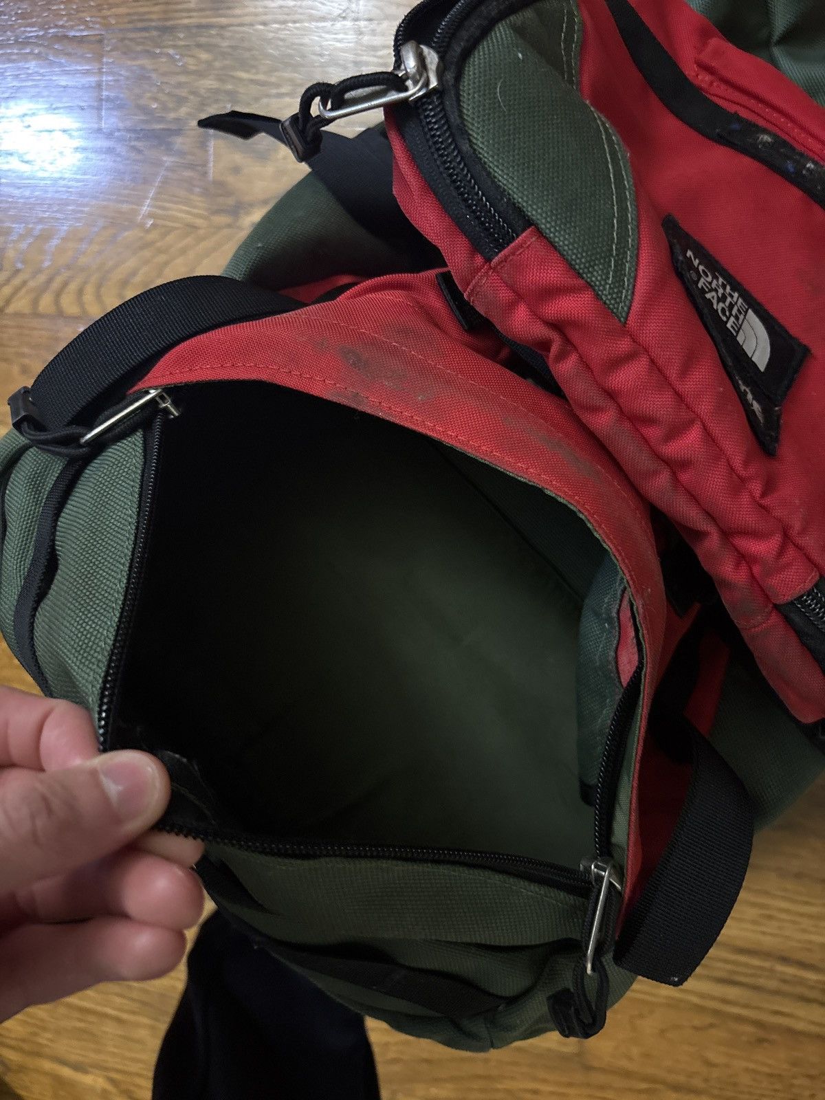 Supreme × The North Face Supreme The North Face Steep Tech BackPack Olive Size ONE SIZE - 6 Thumbnail