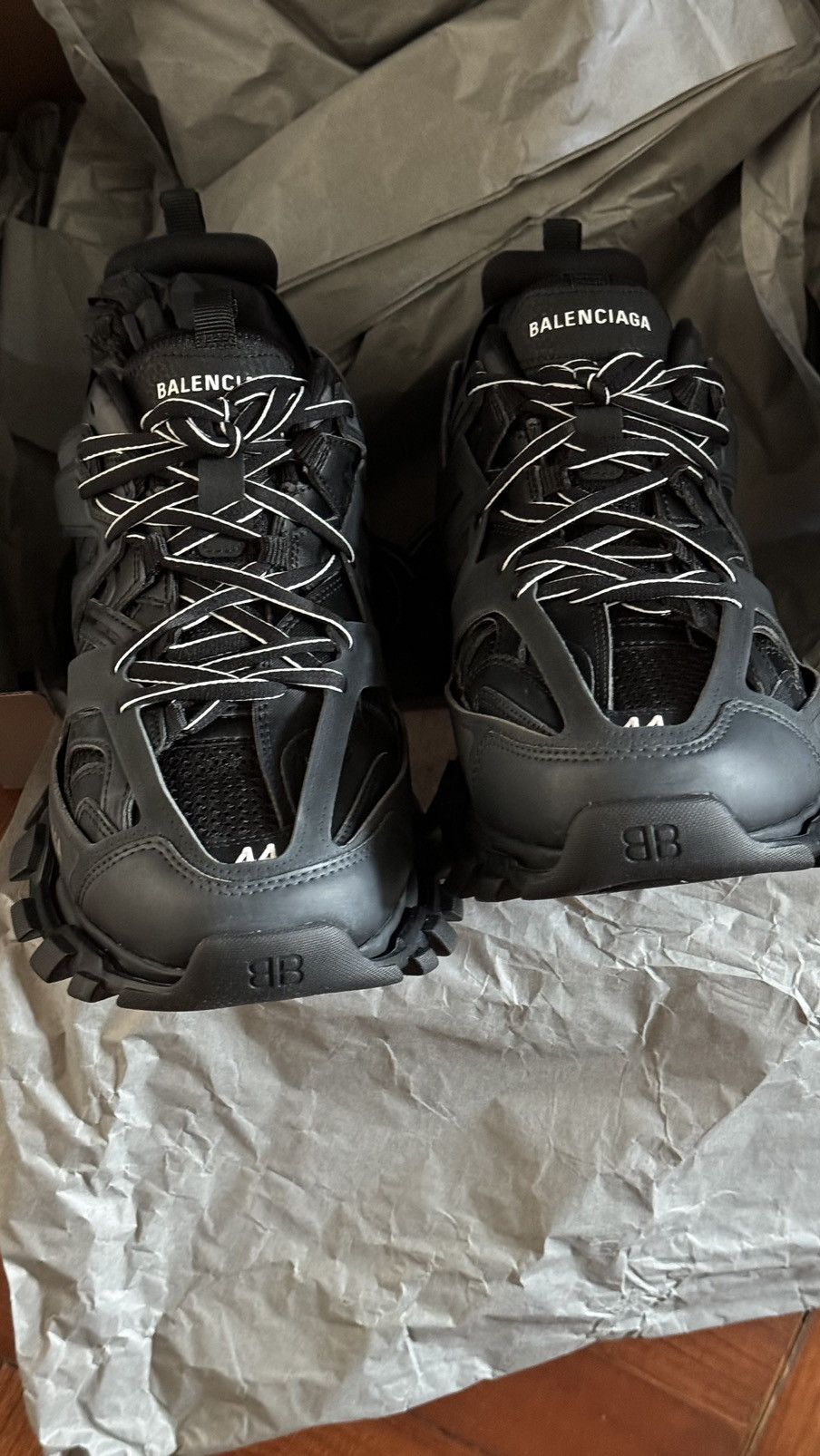 Balenciaga Balenciaga Black Track 1.0 sneakers Size US 11 / EU 44 - 6 Thumbnail