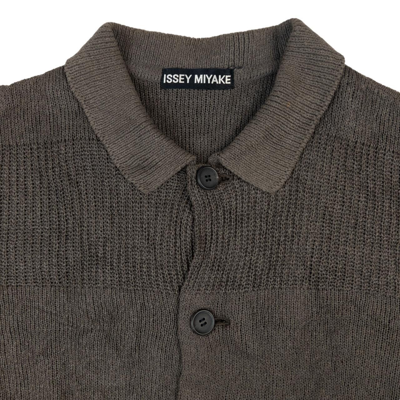 Issey Miyake Vintage Issey Miyake Button Up Knit Cardigan Size L Size US L / EU 52-54 / 3 - 3 Thumbnail