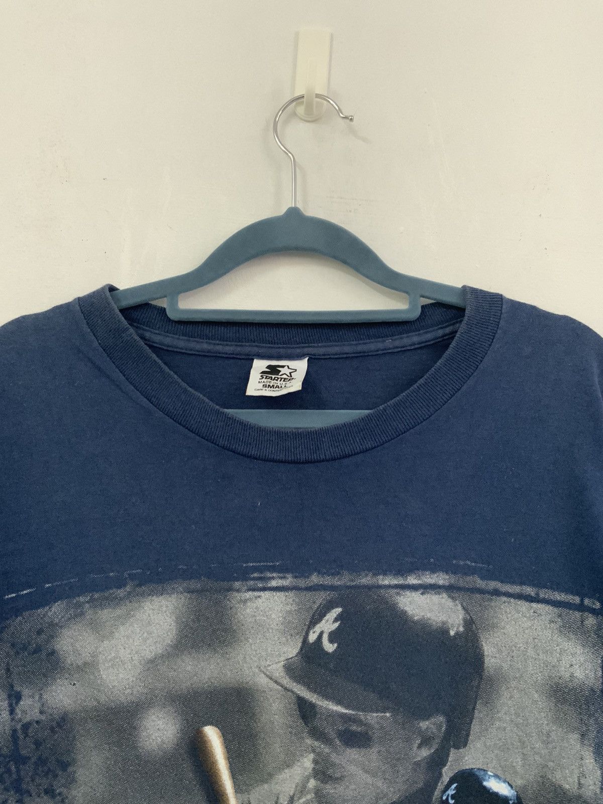 MLB Vintage Starter Chipper Jones Big Print Logo 1997 tee Size US S / EU 44-46 / 1 - 6 Thumbnail