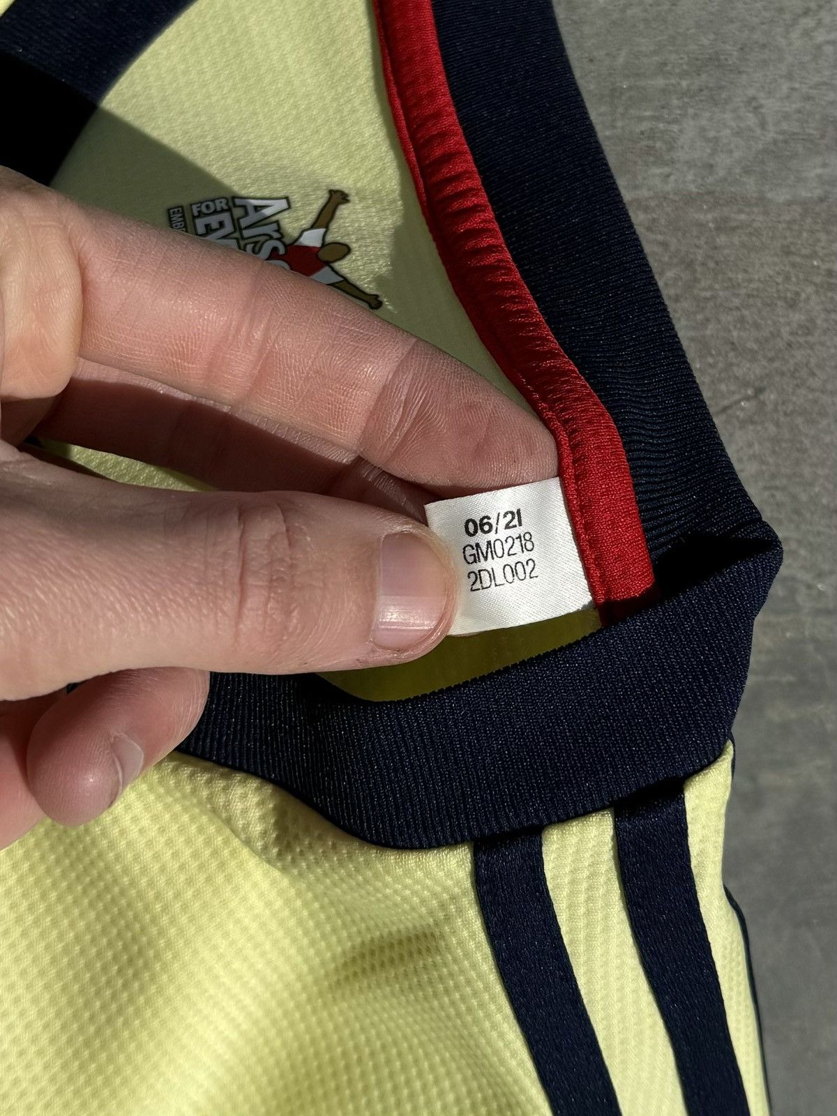 Adidas Arsenal London 2021 Soccer Football Blokecore Y2K Jersey Size US S / EU 44-46 / 1 - 5 Thumbnail