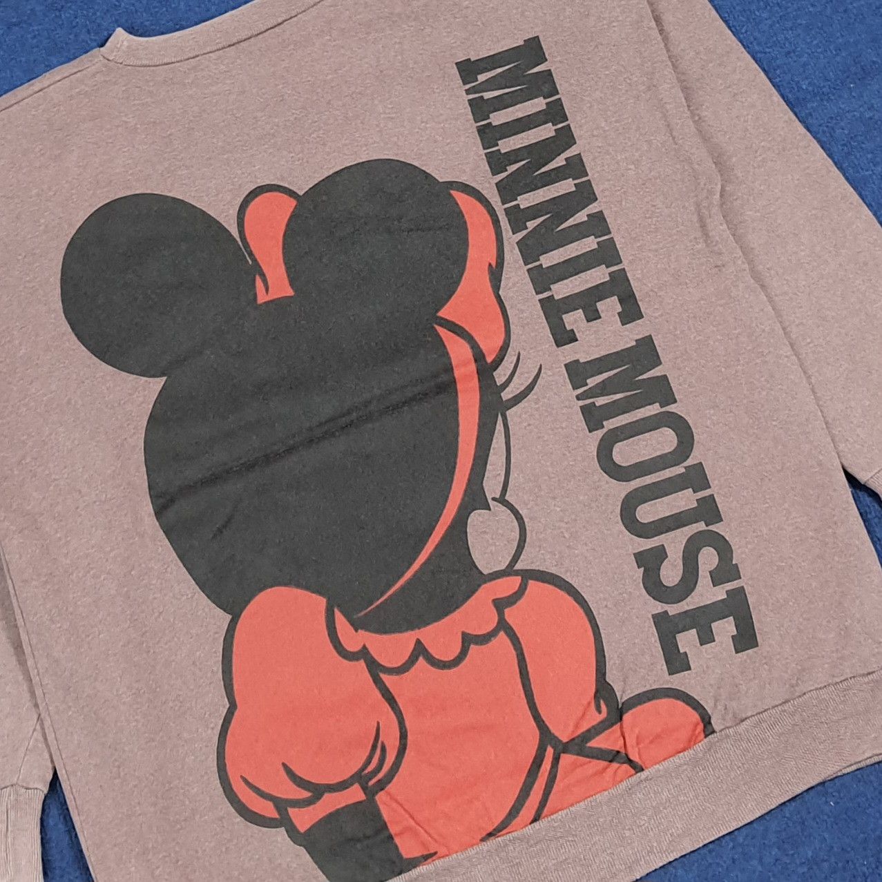 Disney Vintage Disney Minnie House Mirror Print Sweatshirt C283N6 Size US L / EU 52-54 / 3 - 4 Thumbnail