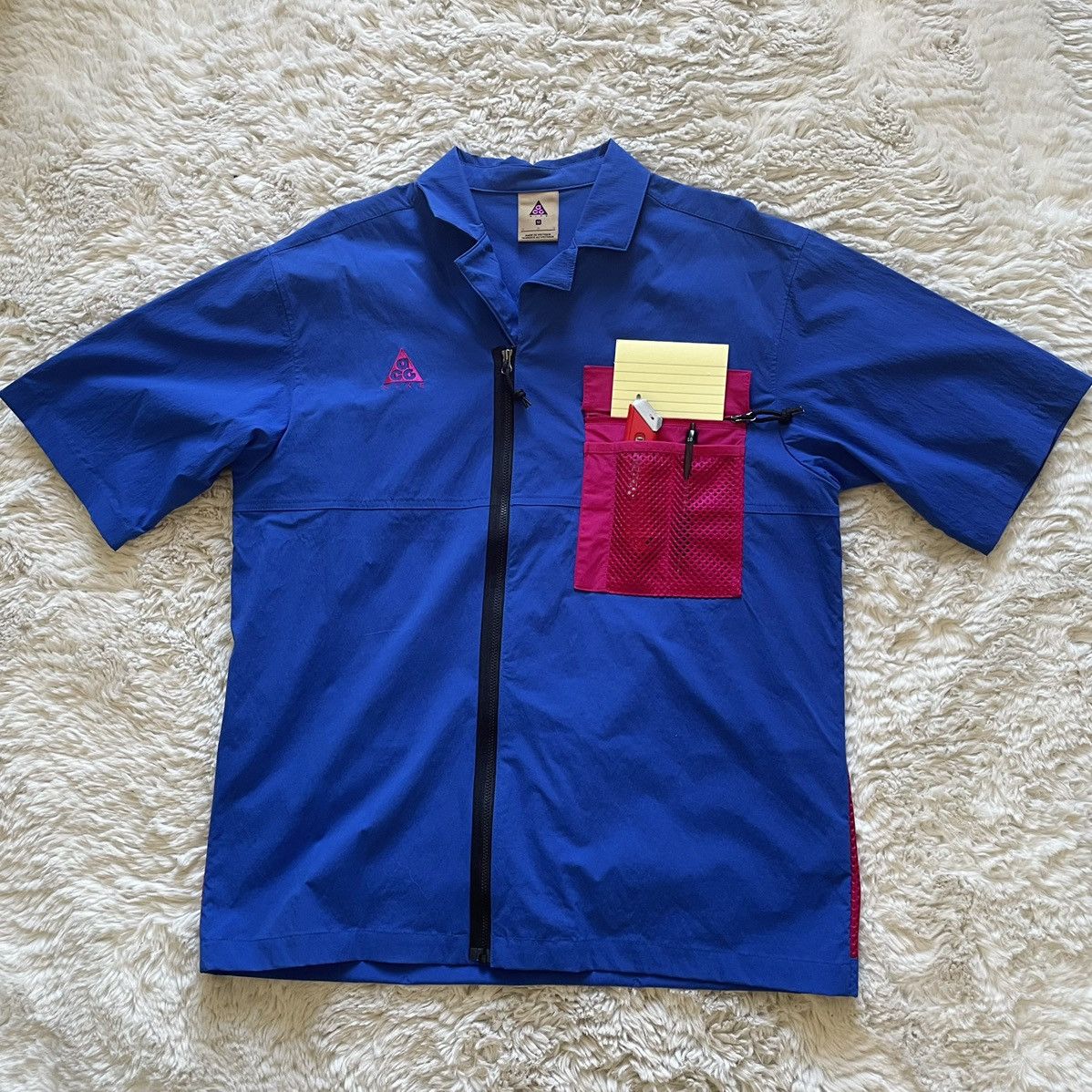 Nike ACG Nike ACG Short-Sleeve Shirt Jacket Size US M / EU 48-50 / 2 - 2 Thumbnail