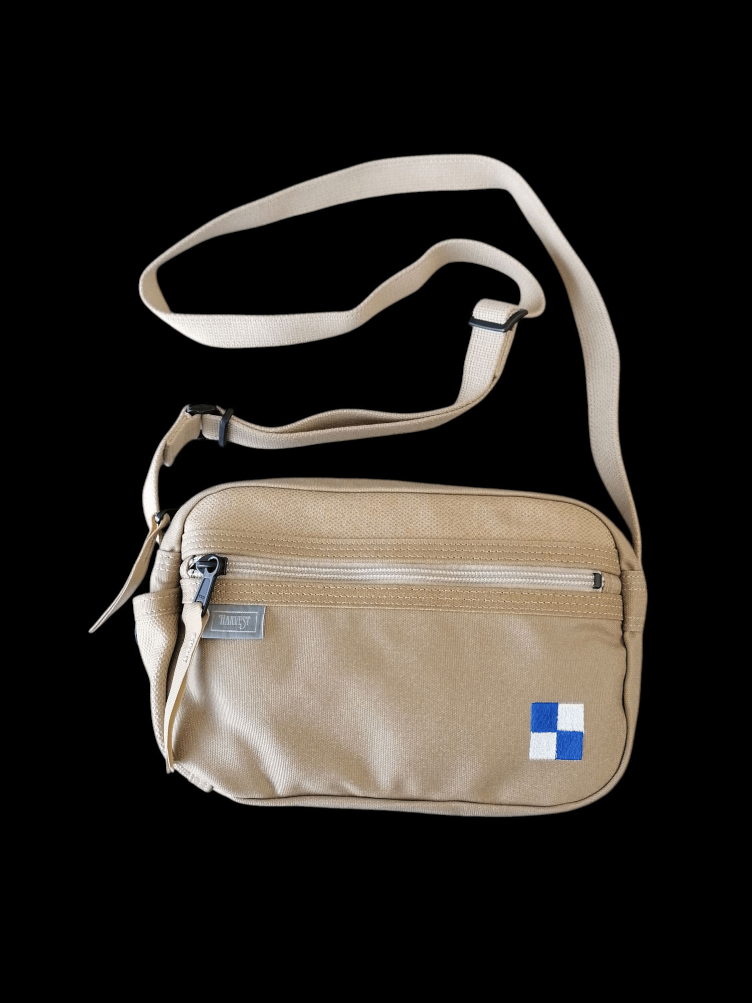 Harvest Label Japan Transit Lounge Sling / Crossbody Bag in Beige, Men's