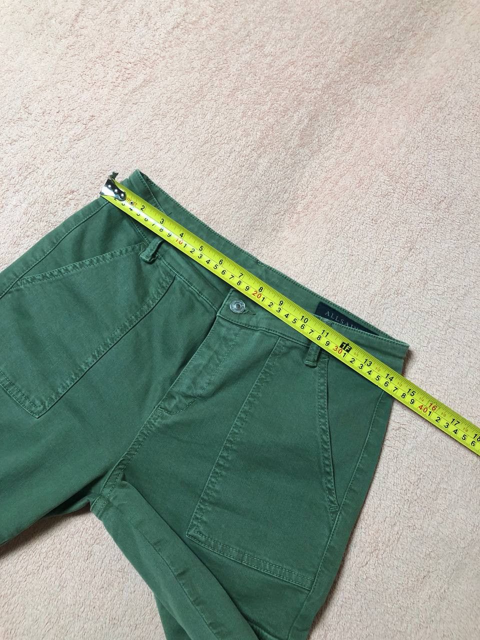 Allsaints × Vintage Vintage 90’s Y2K Style Wide Denim cargo Jeans Pants Size 28" / US 6 / IT 42 - 14 Thumbnail