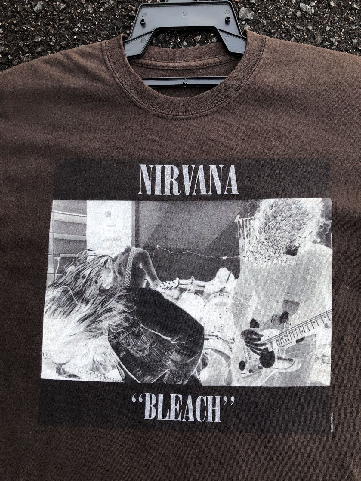 Band Tees × Nirvana × Vintage Vintage 2009 NIRVANA Bleach Grunge Tee Size US M / EU 48-50 / 2 - 2 Thumbnail