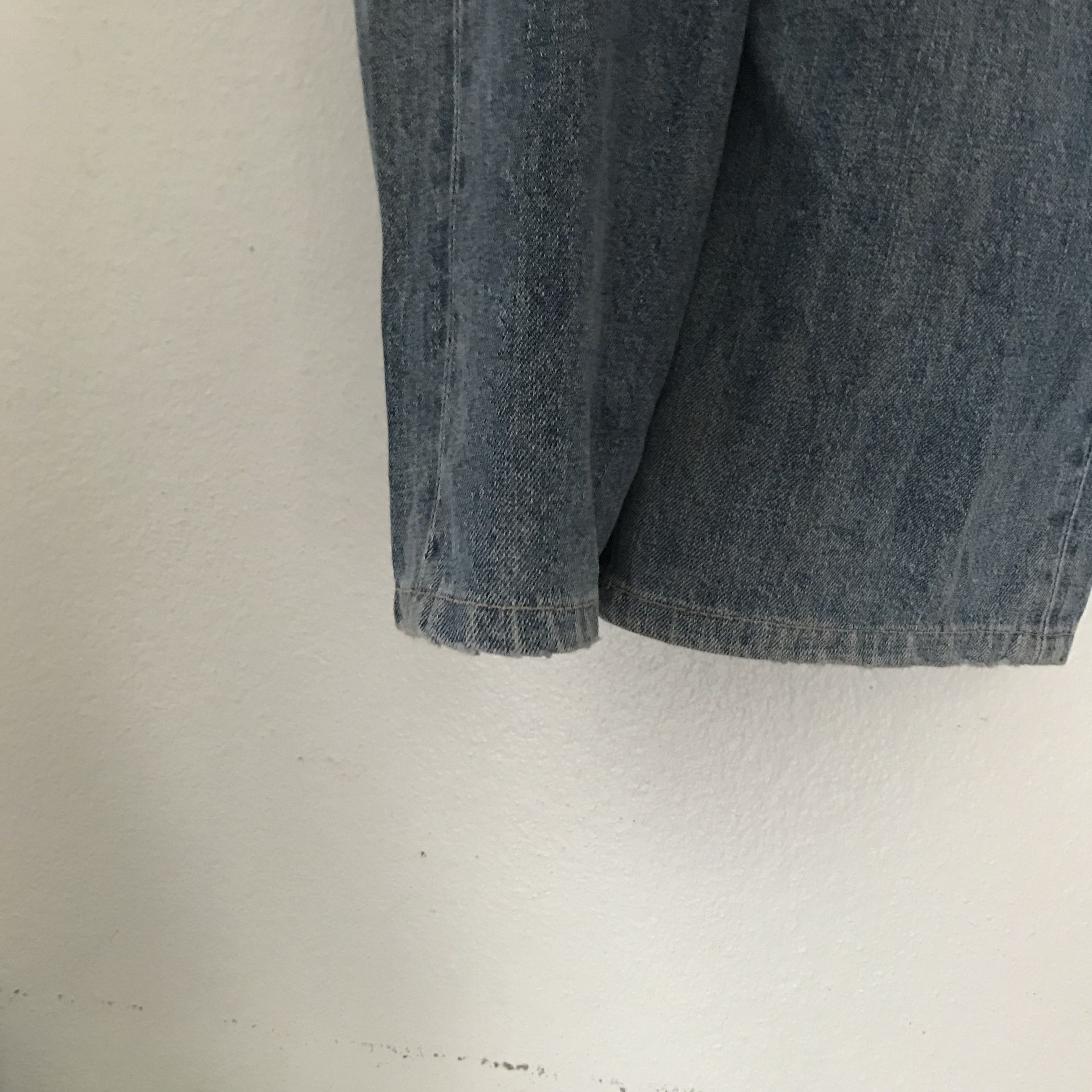 Wrangler Vintage 90s Wrangler Selvedge Jeans High Waist Straight Leg Size US 32 / EU 48 - 6 Thumbnail
