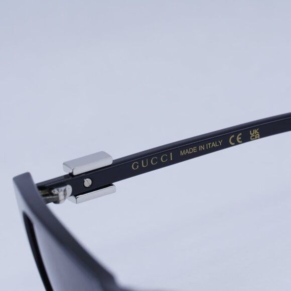 Gucci 🕶️ New Gucci GG1681S 008 Sunglasses - Black Frame Size ONE SIZE - 7 Thumbnail