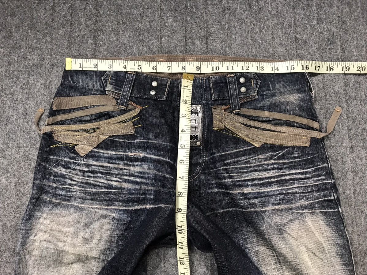Marithe + Francois Girbaud Le Jeade Marithe Francois Girbaud Bondage Punk Skinny Size 30" / US 8 / IT 44 - 12 Thumbnail