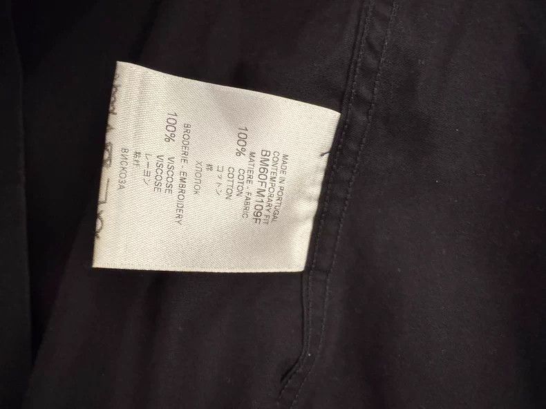 Givenchy Givenchy Size38 Black shirt Size US M / EU 48-50 / 2 - 5 Thumbnail