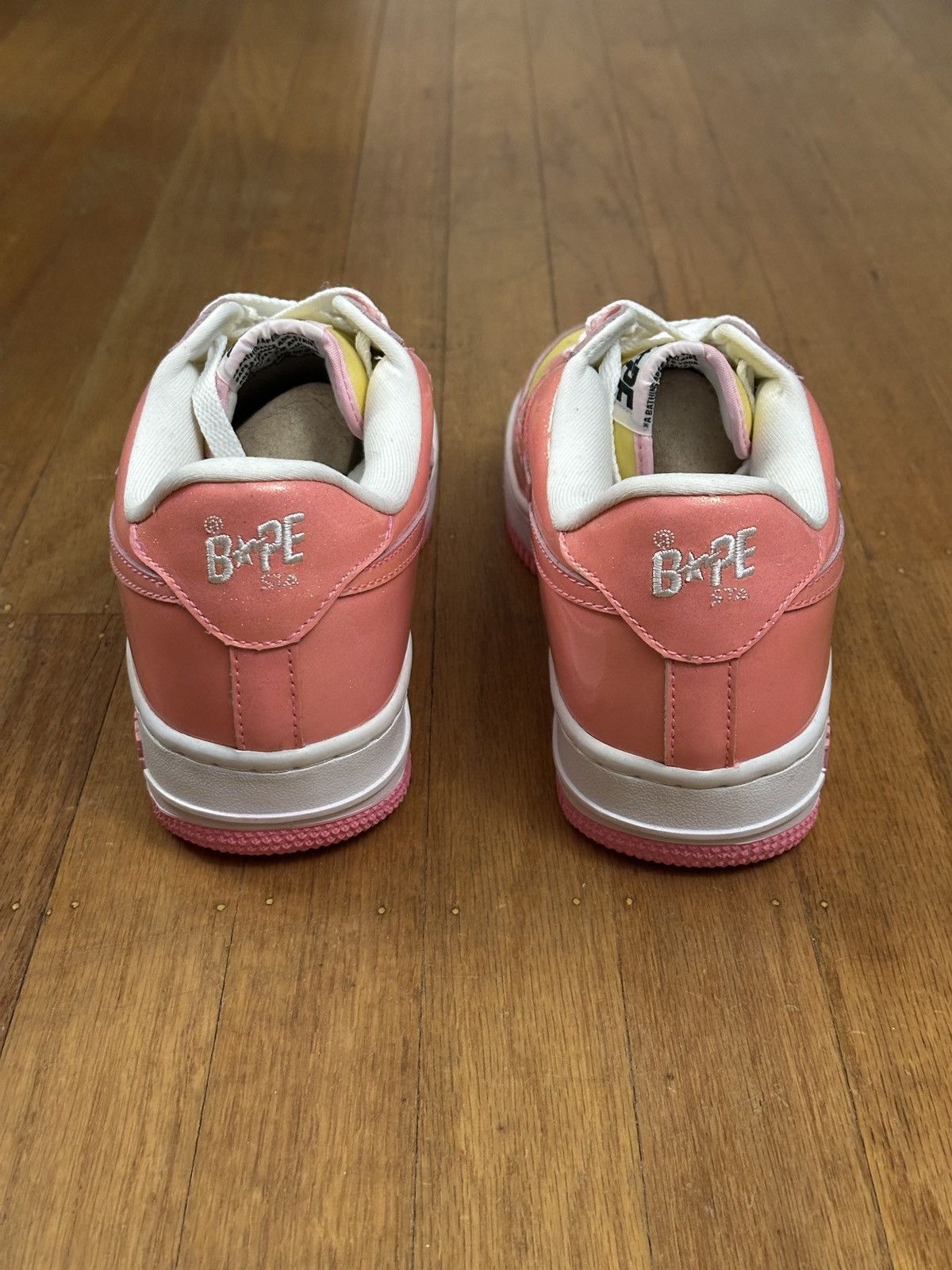 Bape BAPE STA FS-001 GLITTER PINK Size US 9.5 / EU 42-43 - 6 Thumbnail