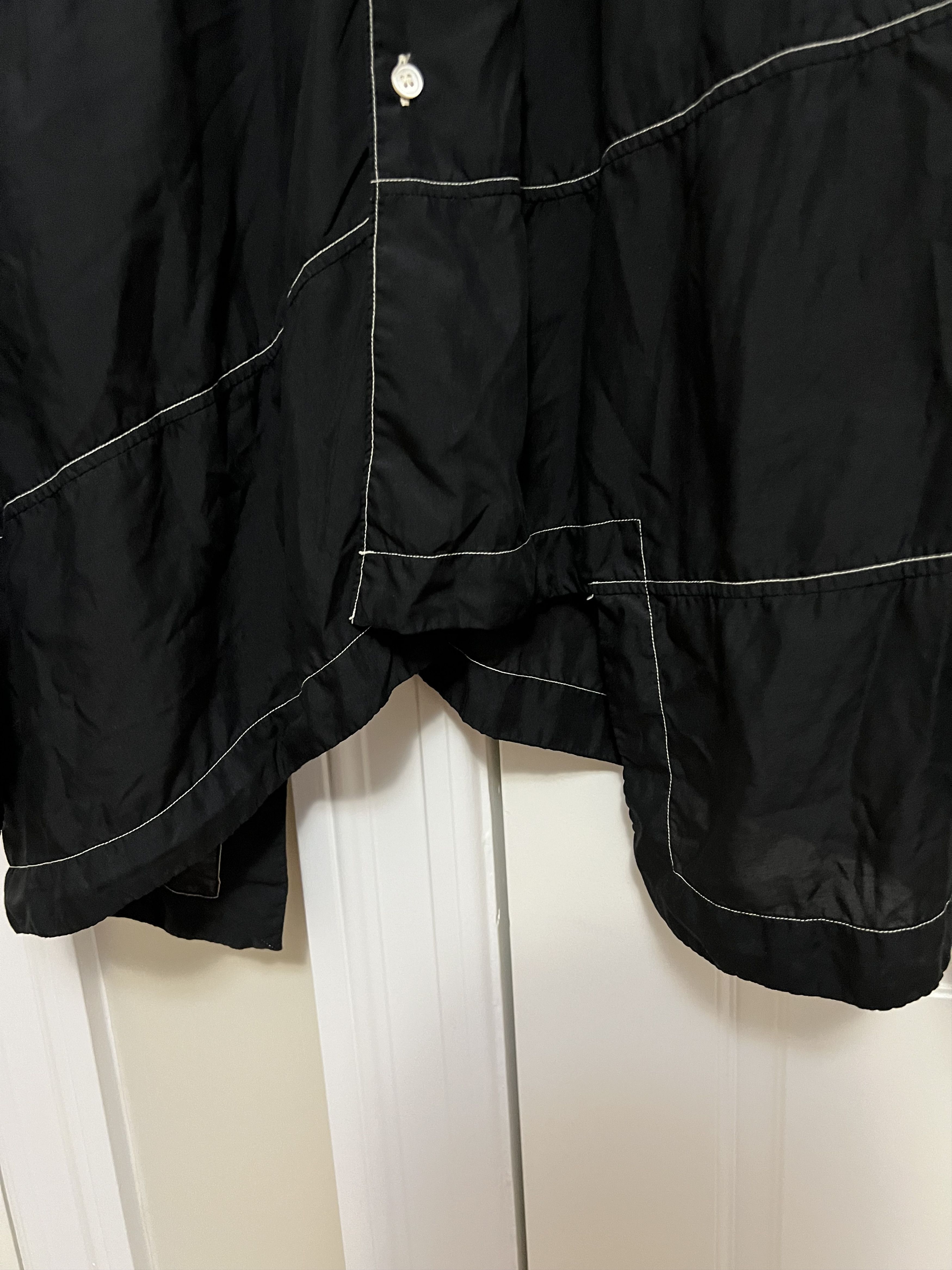 Comme des Garcons Homme Plus Asymmetric Spiral Shirt Size US L / EU 52-54 / 3 - 2 Thumbnail