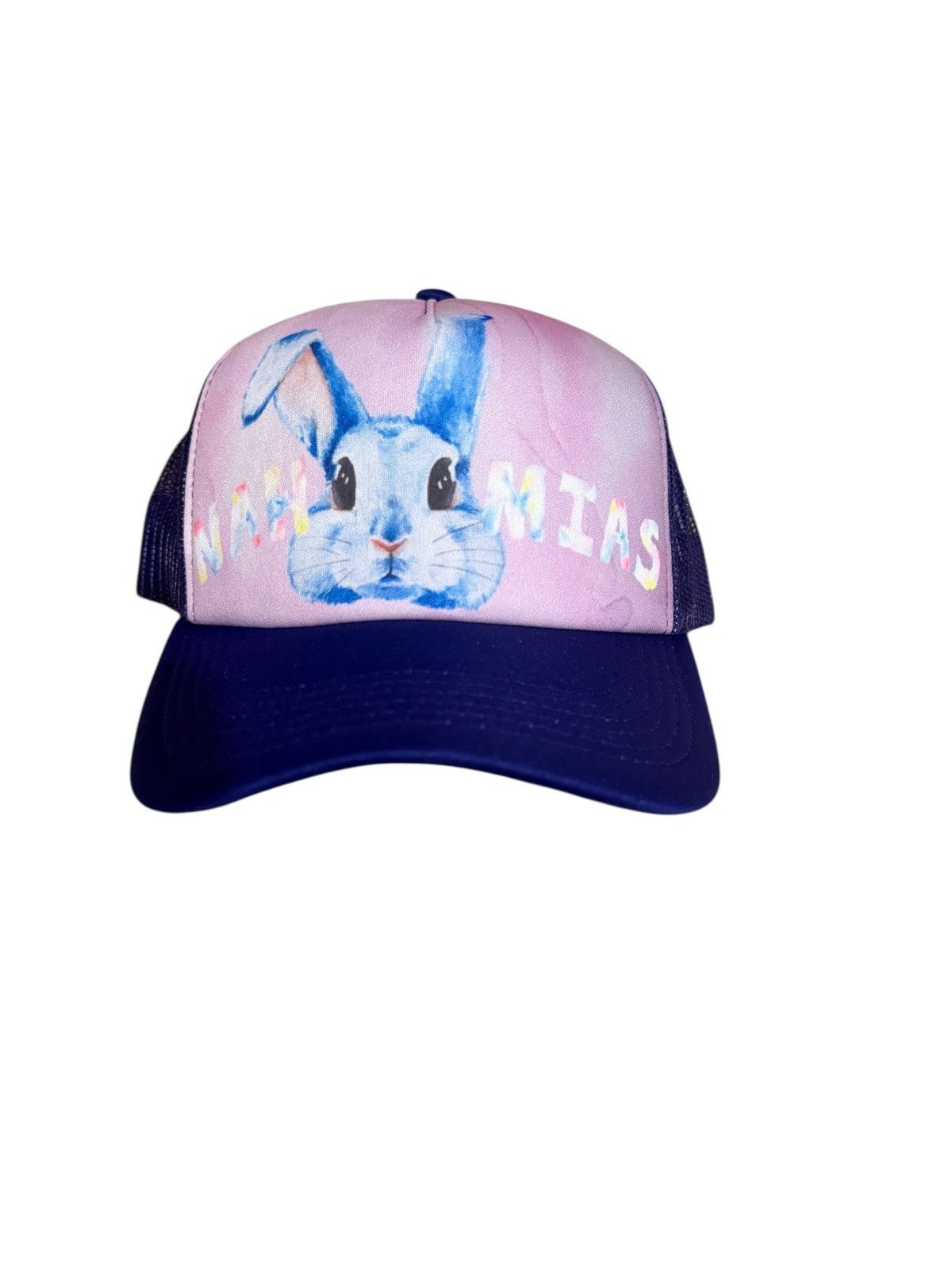 Nahmias Nahmias Purple Bunny Trucker Hat Size ONE SIZE - 1 Preview