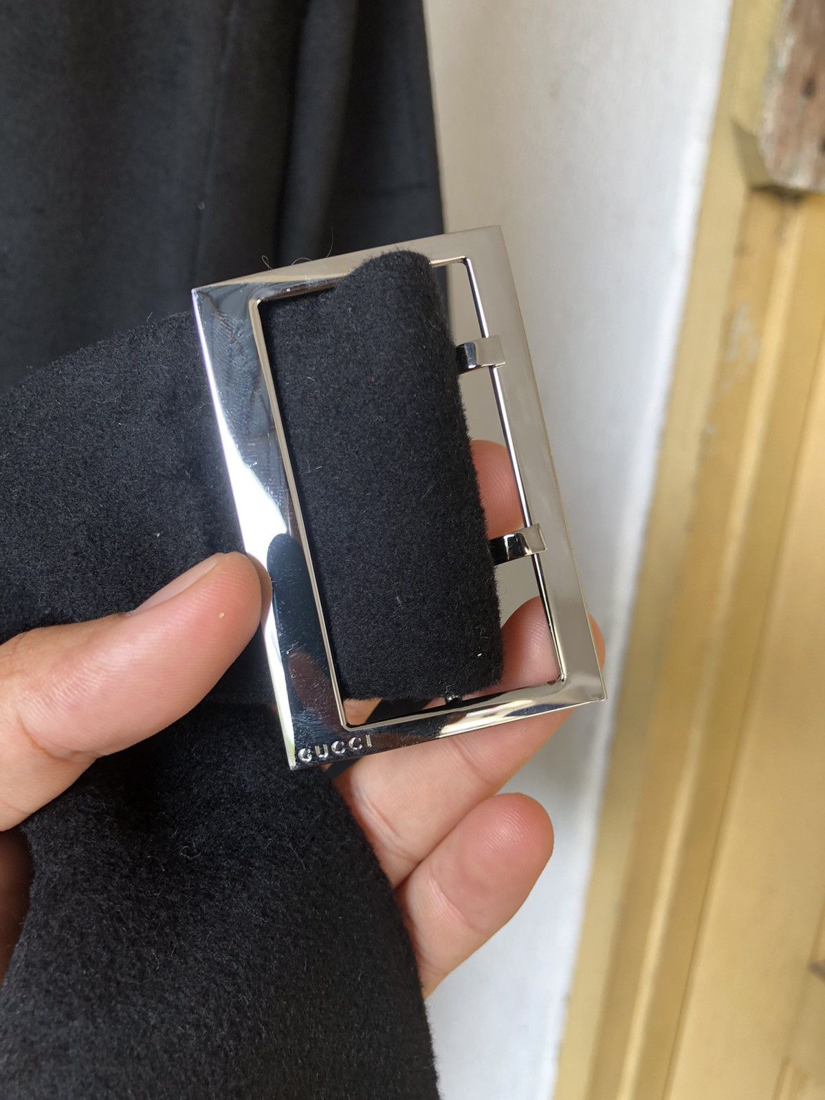Gucci Authentic❗️Gucci Wool Cashmere Long Coat Belt Size XS / US 0-2 / IT 36-38 - 15 Thumbnail