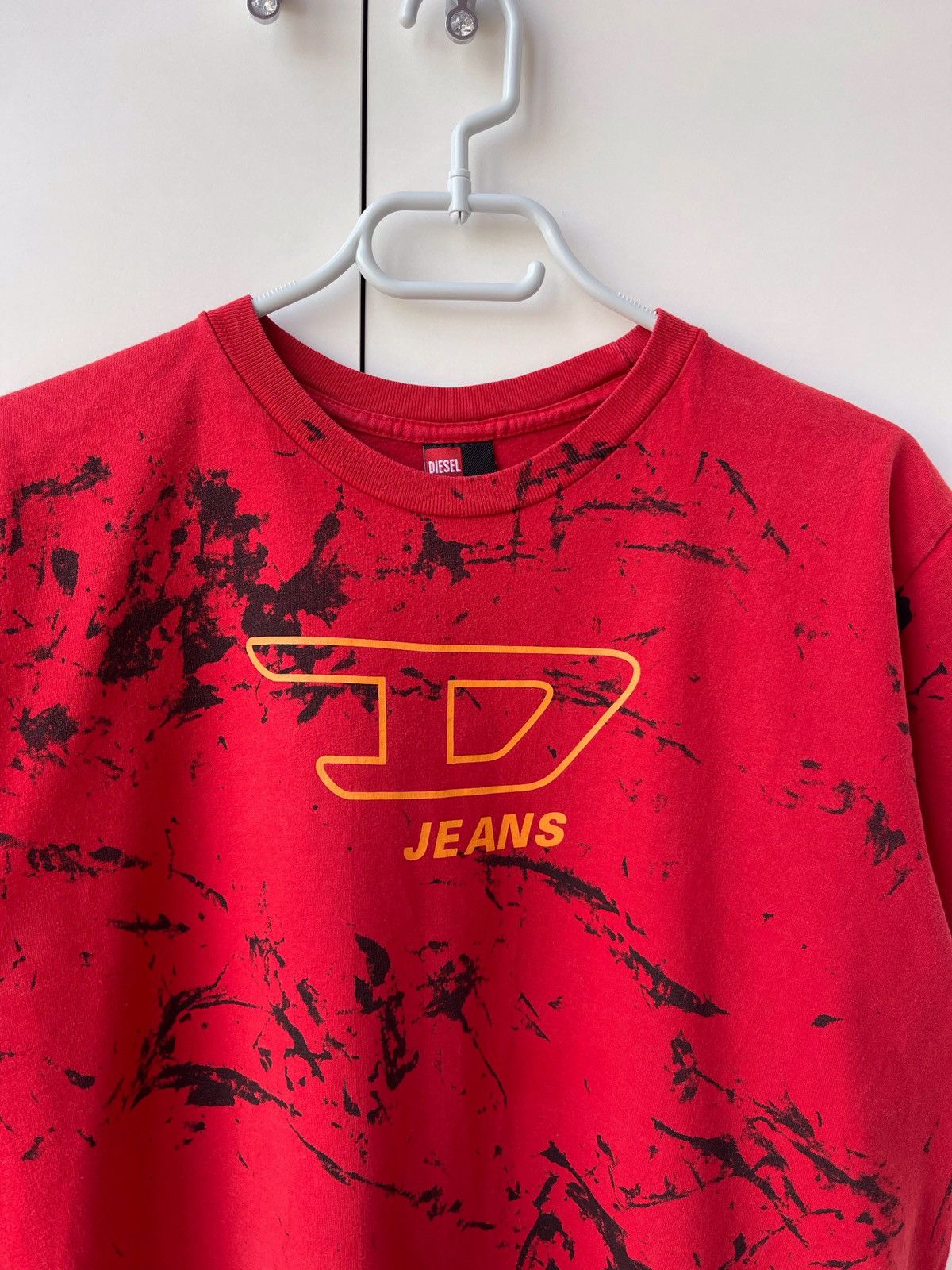 Diesel × Vintage Rare Y2k Diesel "D" Tee Size US M / EU 48-50 / 2 - 2 Thumbnail