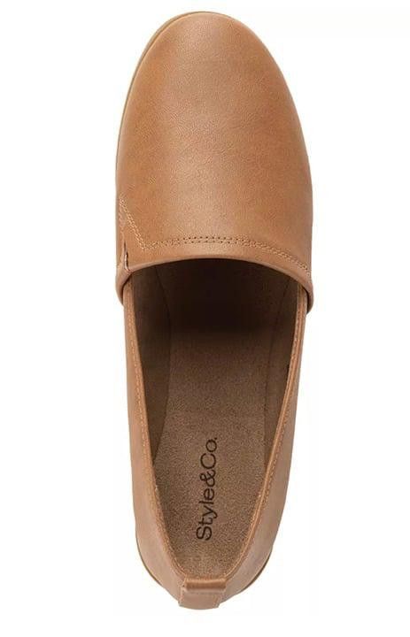 Designer NIB Style & Co Women's Nolaa Slip-On Flats 10, coffee Size US 10 / IT 40 - 3 Thumbnail