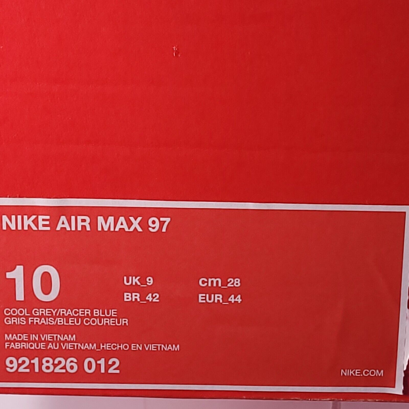 Nike Nike Air Max 97 Athletic Shoe Mens Size 10 921826-012 Purple Size US 10 / EU 43 - 9 Thumbnail