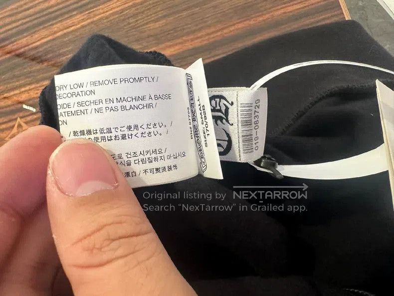 Chrome Hearts CHROME HEARTS Size S Red horseshoe logo zipper coat black Size US S / EU 44-46 / 1 - 6 Thumbnail