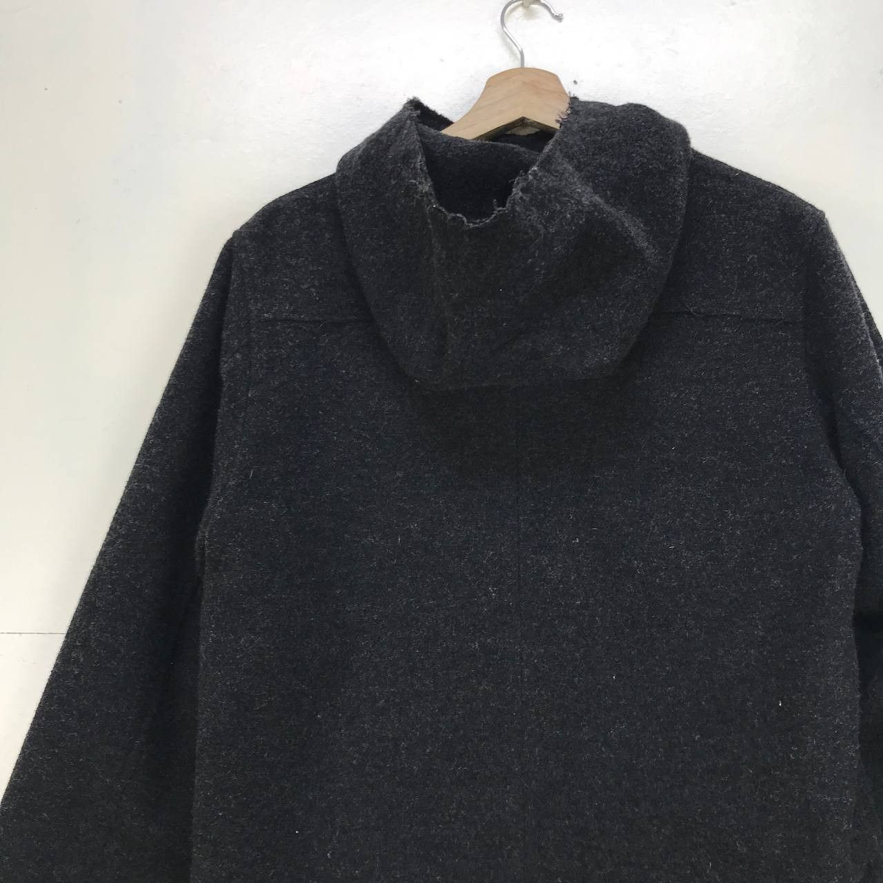 Japanese Brand × Yohji Yamamoto Ined Homme by Yohji Yamamoto Art Flower Distressed Wool Size US S / EU 44-46 / 1 - 17 Thumbnail